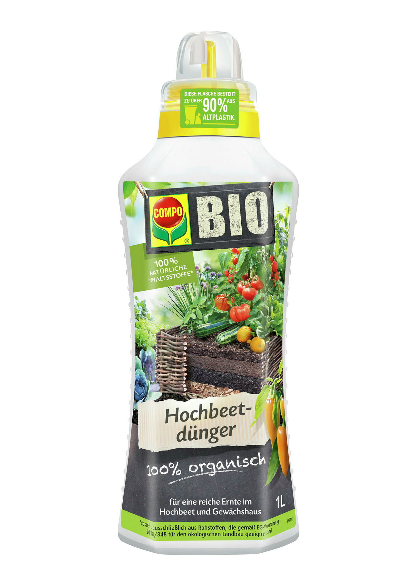 COMPO Bio Hochbeetdünger 1 L