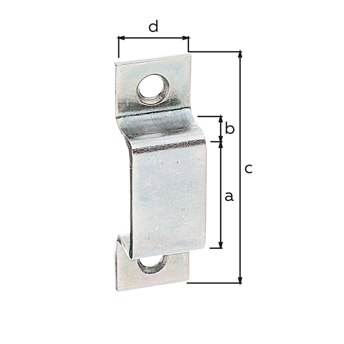 Schlaufe 20x9 4 Stück verzinkt
