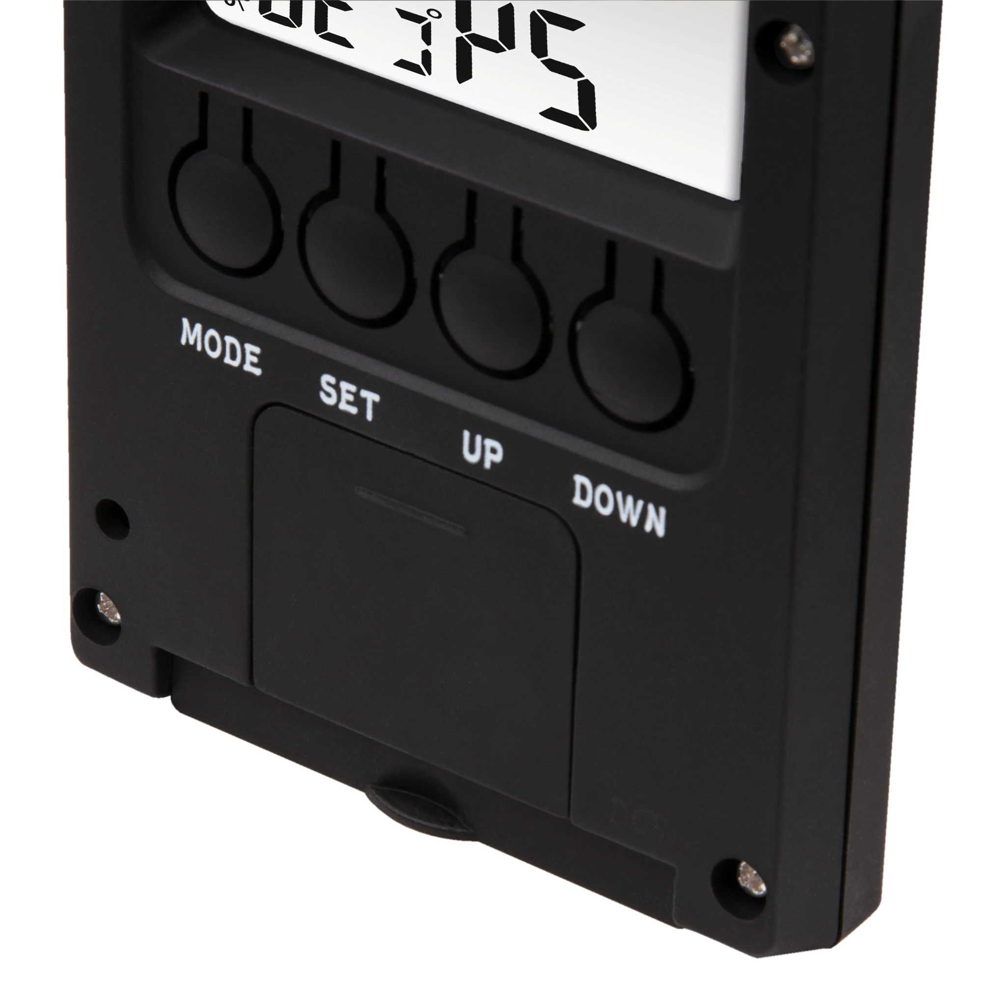 Hama Thermometer/Hygrometer ''TH-140'', mit Wetterindikator, Schwarz