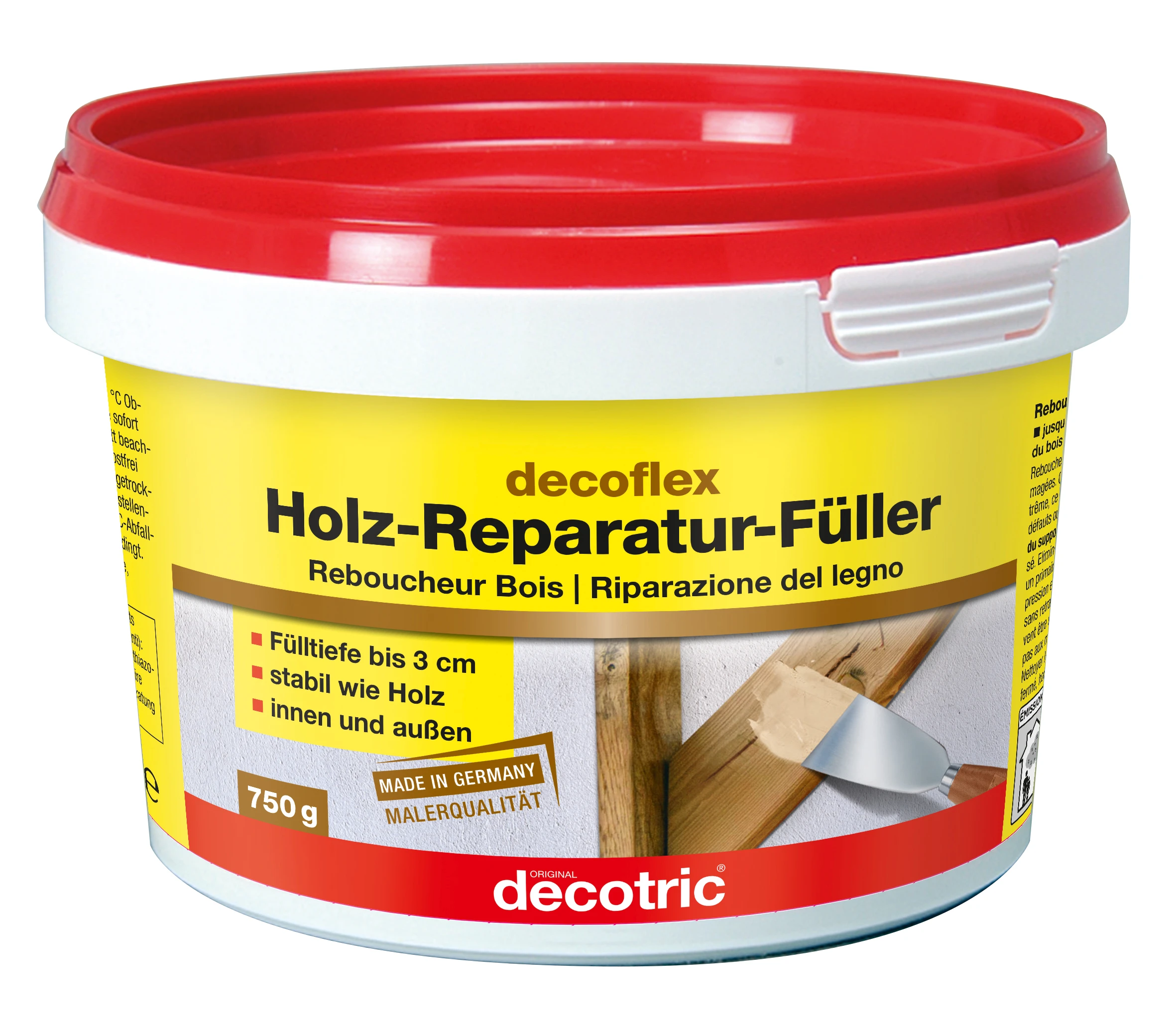 decoflex Holz-Reparatur-Füller 750 g