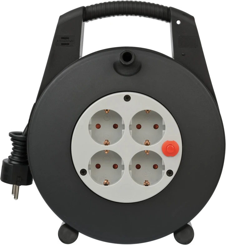 Vario-Line VL-XL schw.15m VV-F3G1.5 Duo-S-System 4-Fach Steckdose