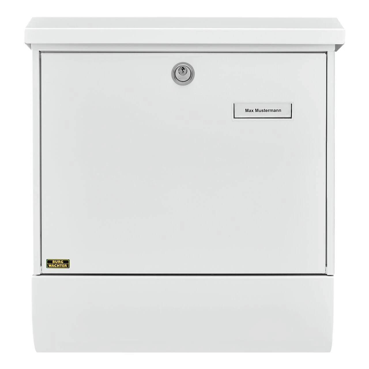 Briefkasten-Set Stahl-lack. Vario 86720W weiss