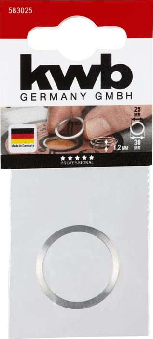 Reduzierringe für Kreissägeblätter, 30/25 mm