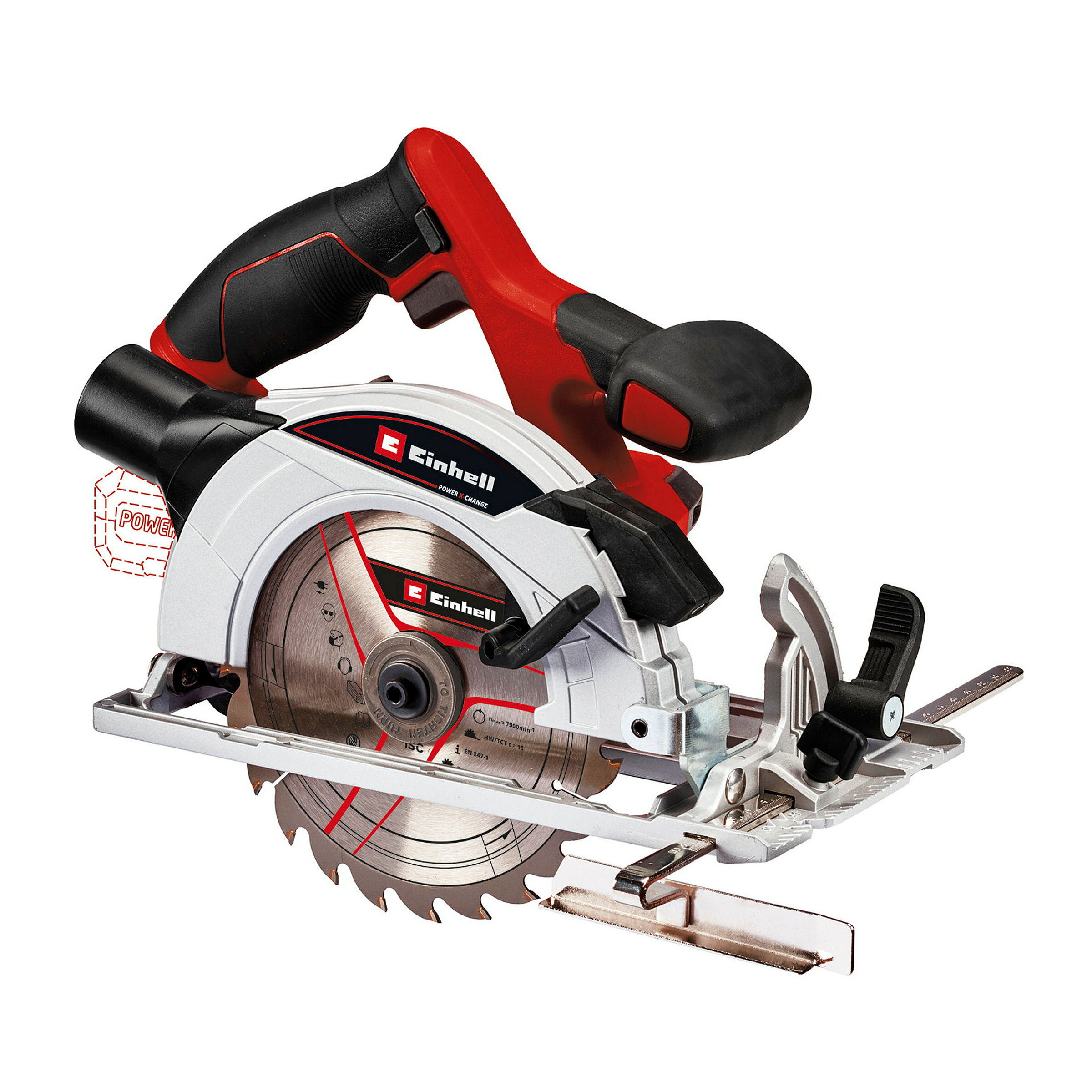 Einhell Expert TE-CS 18/165-1 Li - Solo Akku-Handkreissäge