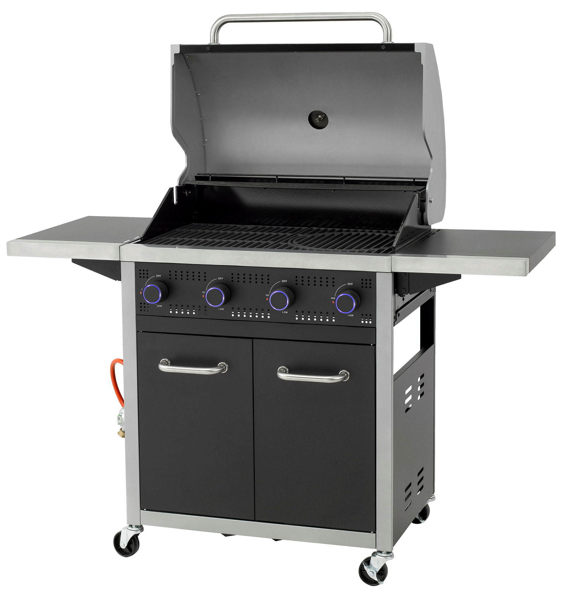 Grillgenuss in Perfektion mit dem tepro Gasgrill Seattle 4 mit 4 einzeln re