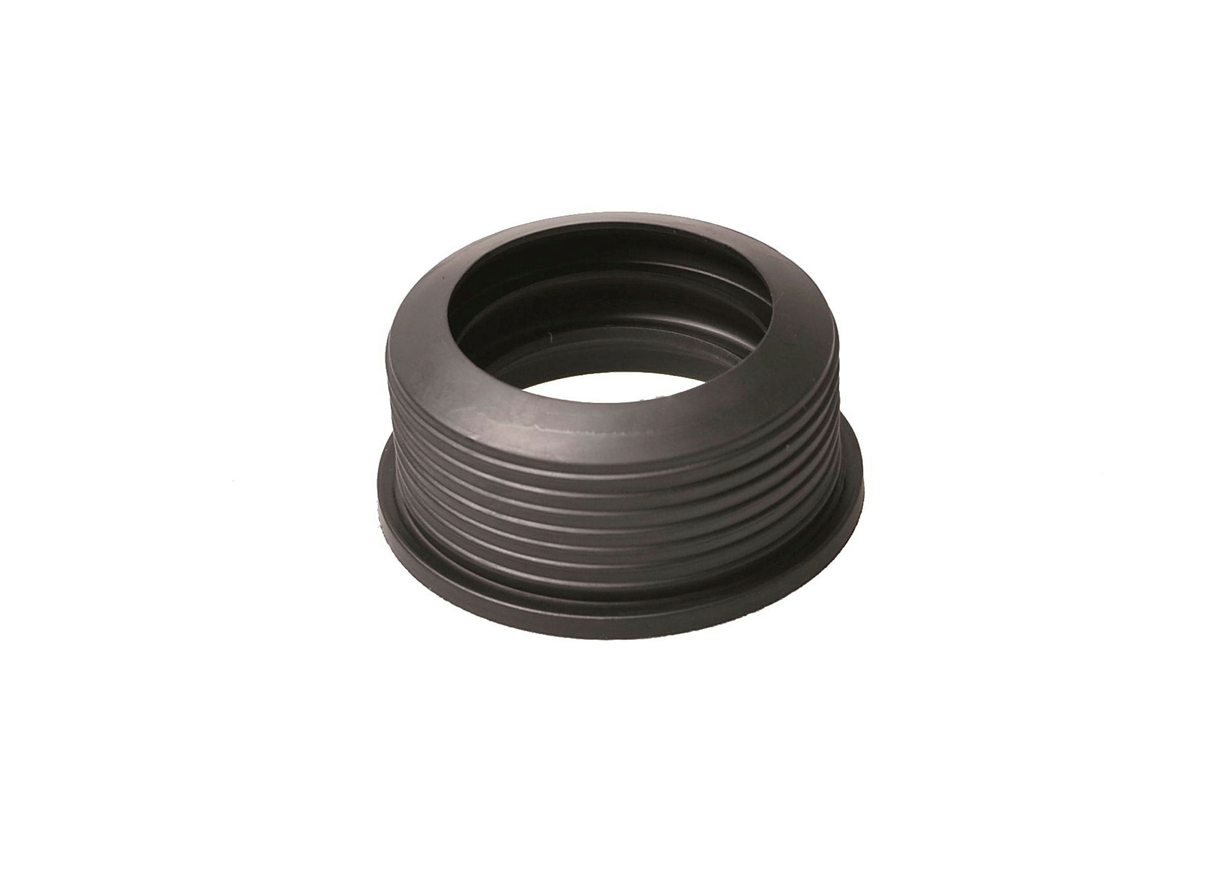 Ablaufverbinder kurz, Gummi, 50 mm x 40 mm, für Siphonabgang
