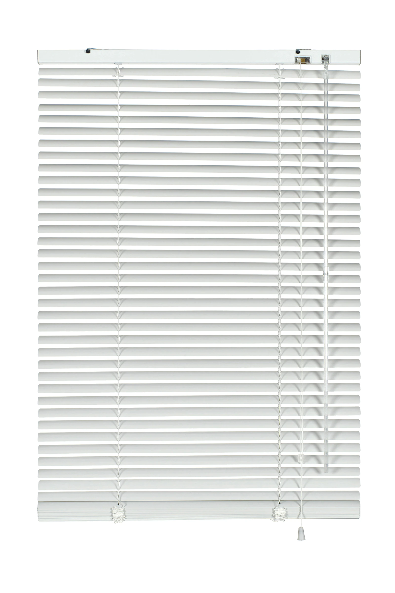 Aluminium-Jalousie mit Lamellenbreite 25 mm, weiß, 140x175 cm