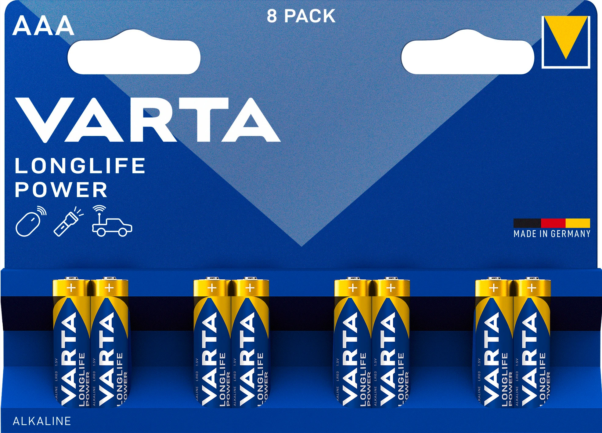 VARTA LONGLIFE Power AAA Blister 8
