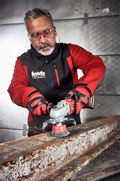 AGGRESSO-FLEX® Topfbu rste, HSS Stahldraht, gezopft, Ø 66 mm