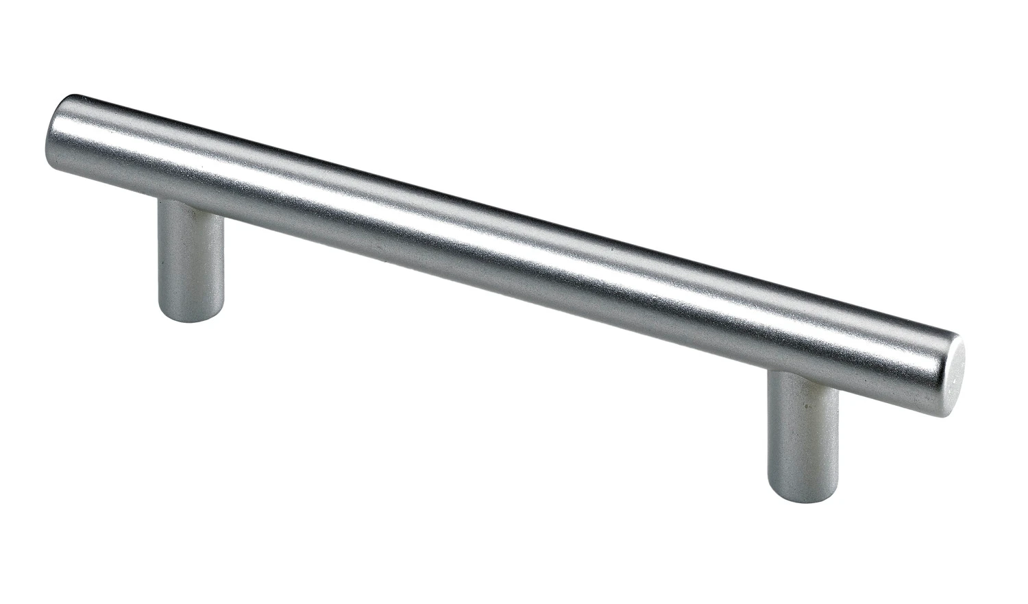 Möbelgriff LA96mm Kunststoff Alu-Optik