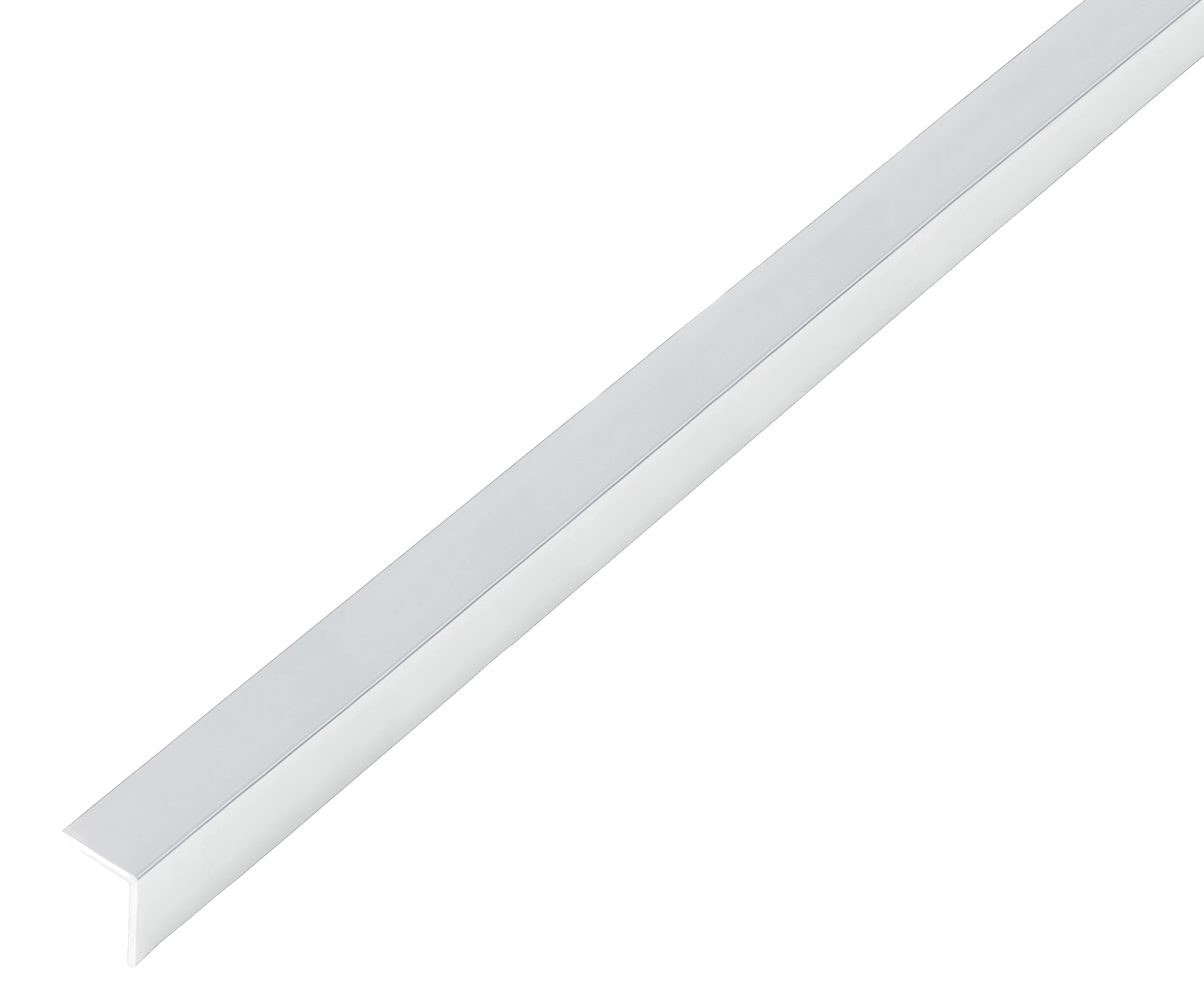 Winkelprofil selbstklebend 1m10x10 chromdesign