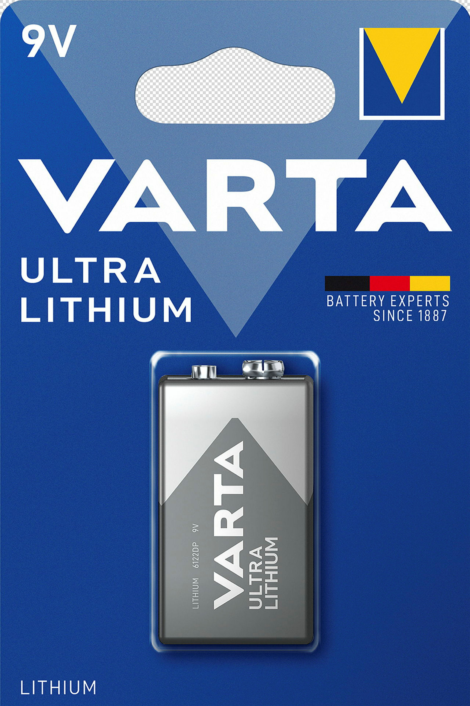 VARTA ULTRA LITHIUM 9V Blister 1
