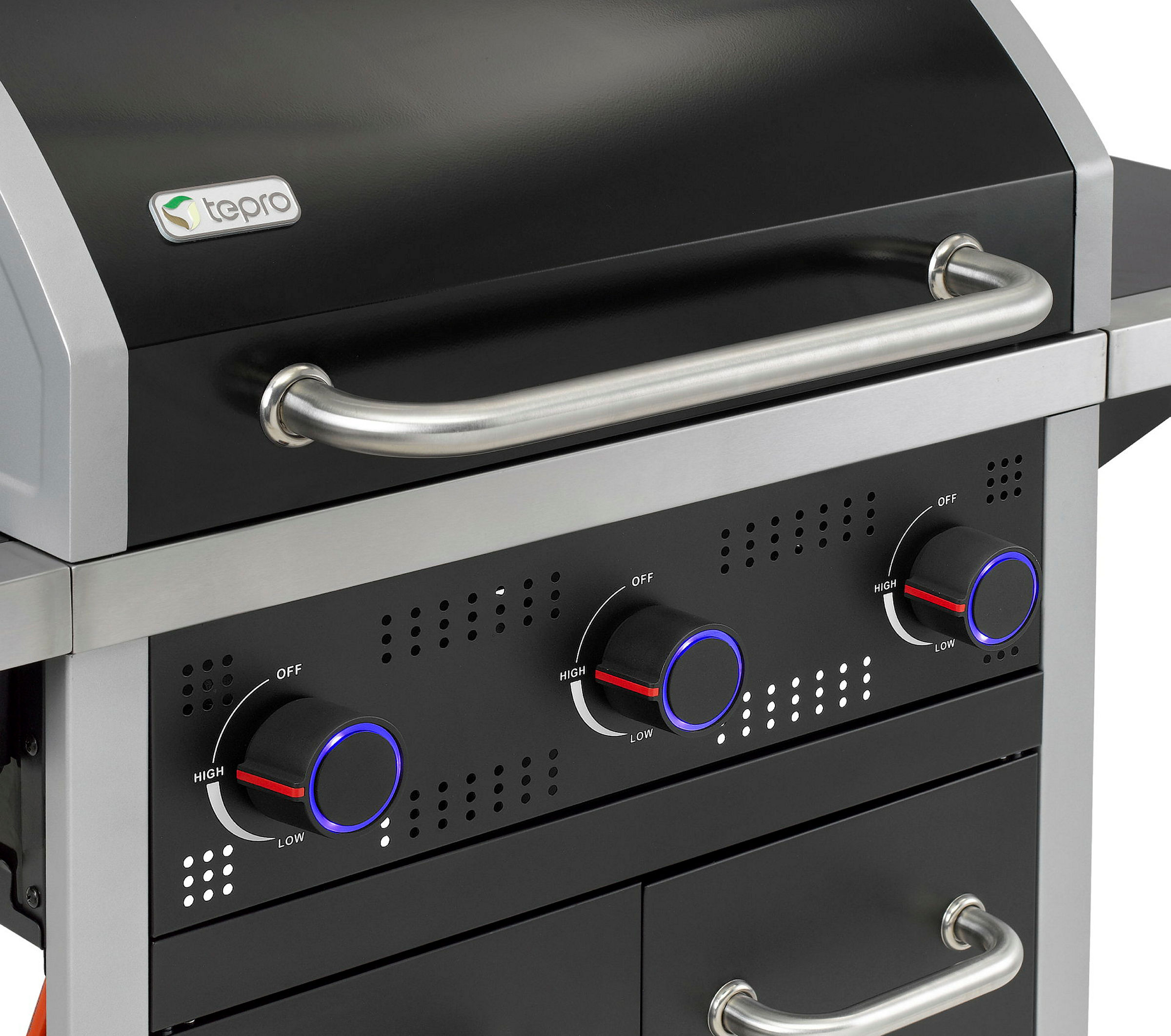 Grillgenuss in Perfektion mit dem tepro Gasgrill Seattle 3 mit 3 einzeln re