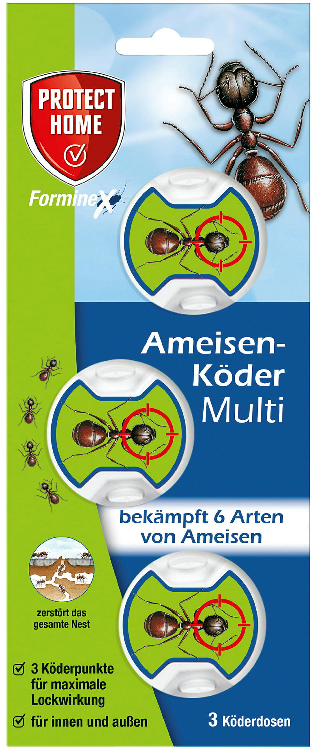 PH FormineX Ameisen-KöderMulti 3 Stück