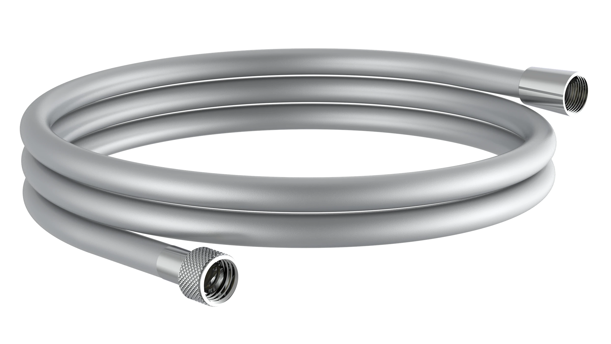 HOGAFLEX K-7 Brauseschlauch 200 cm, Kunststoff, Silber