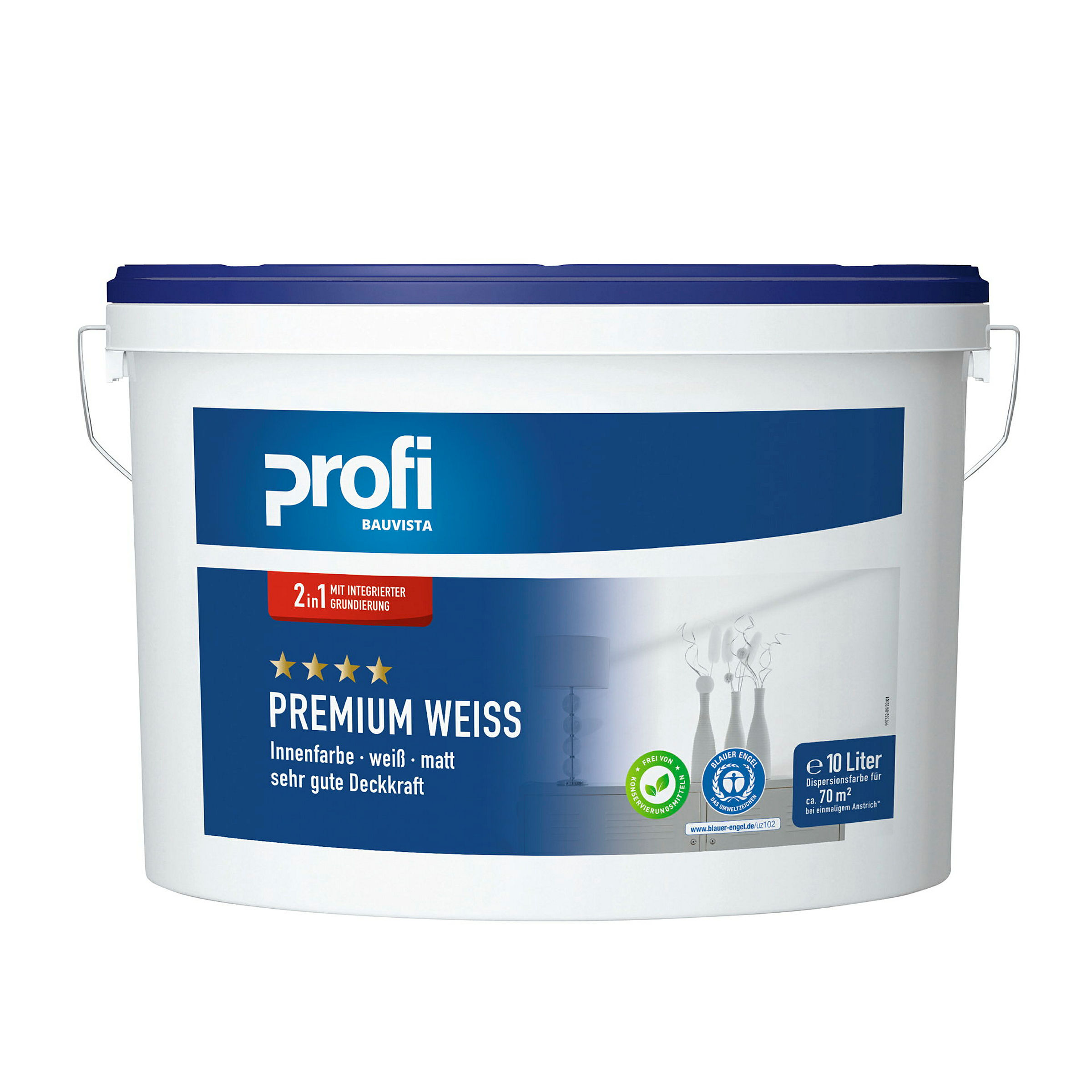 PROFI Premium Weiss 10 L