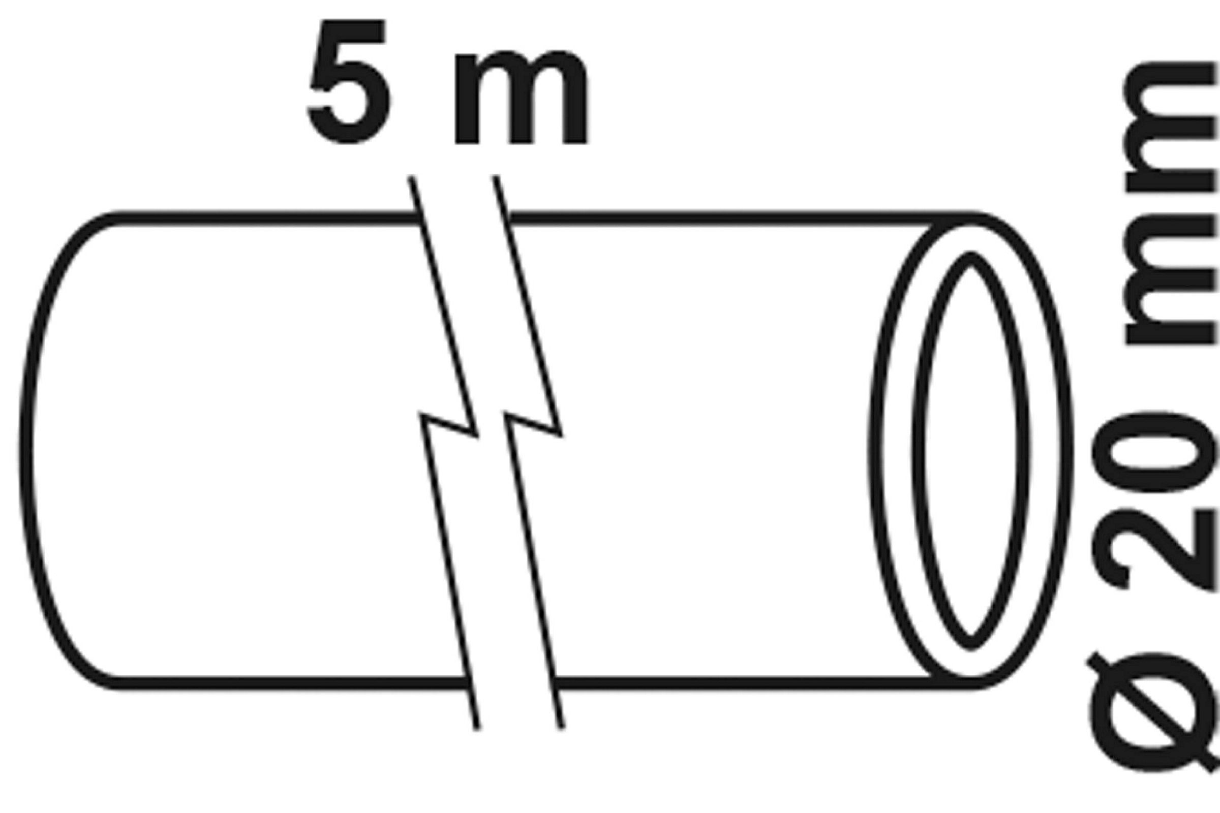 HDPE-Rohr, Ø 20 mm, Rolle 5 m