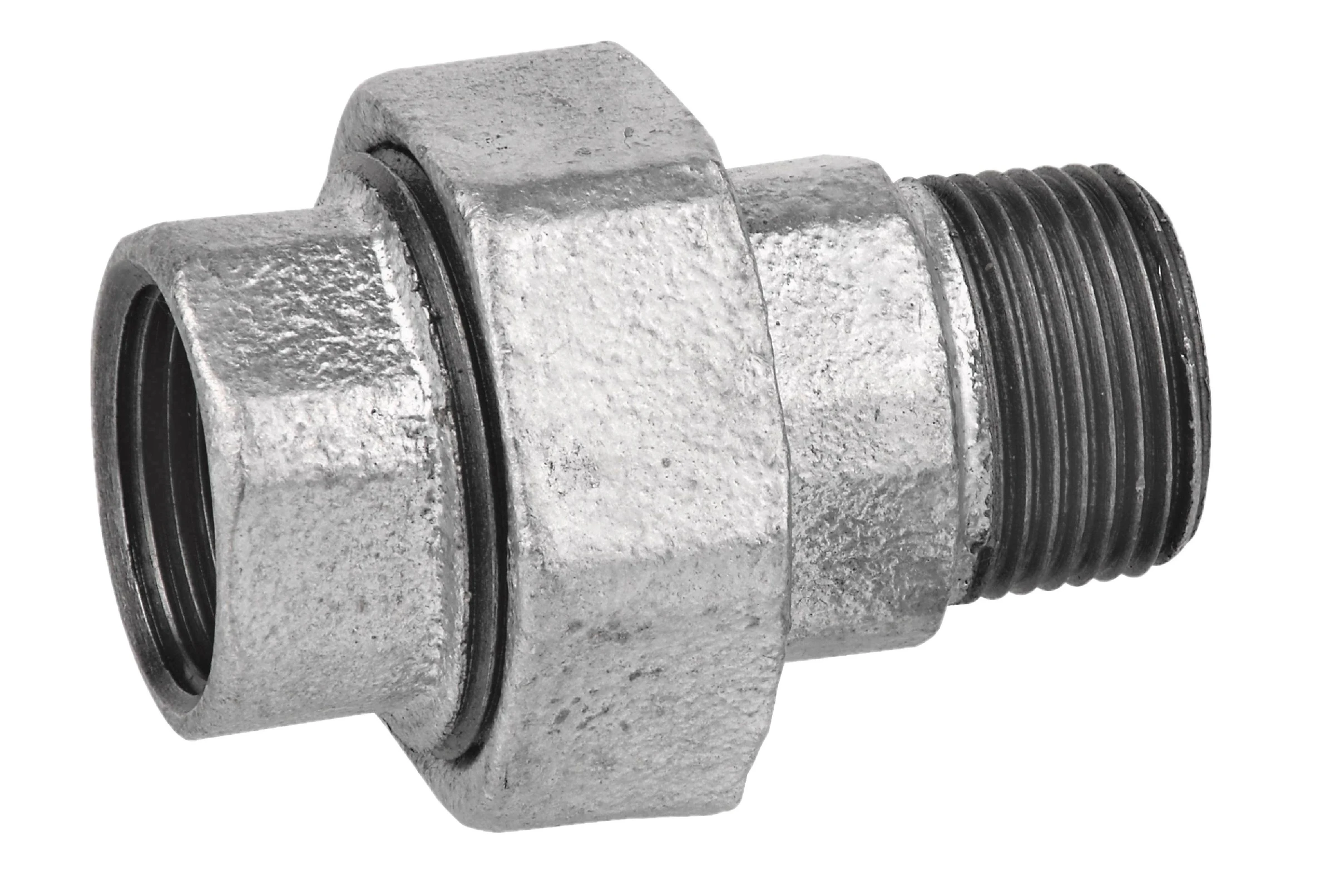 TG Verschraubung, verzinkt, 1''IG x 1''AG, konischdichtend, (341)