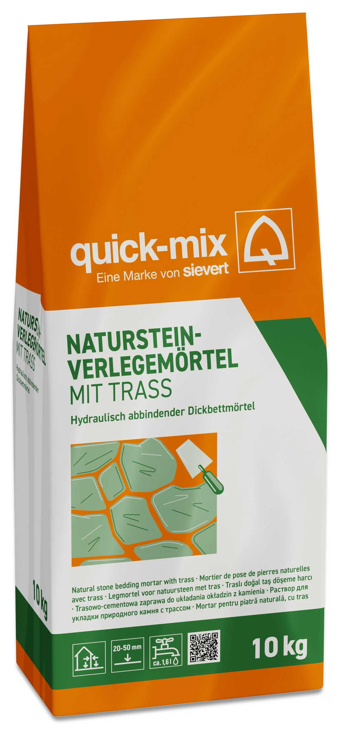 quick-mix Natursteinverlegemörtel 10 kg