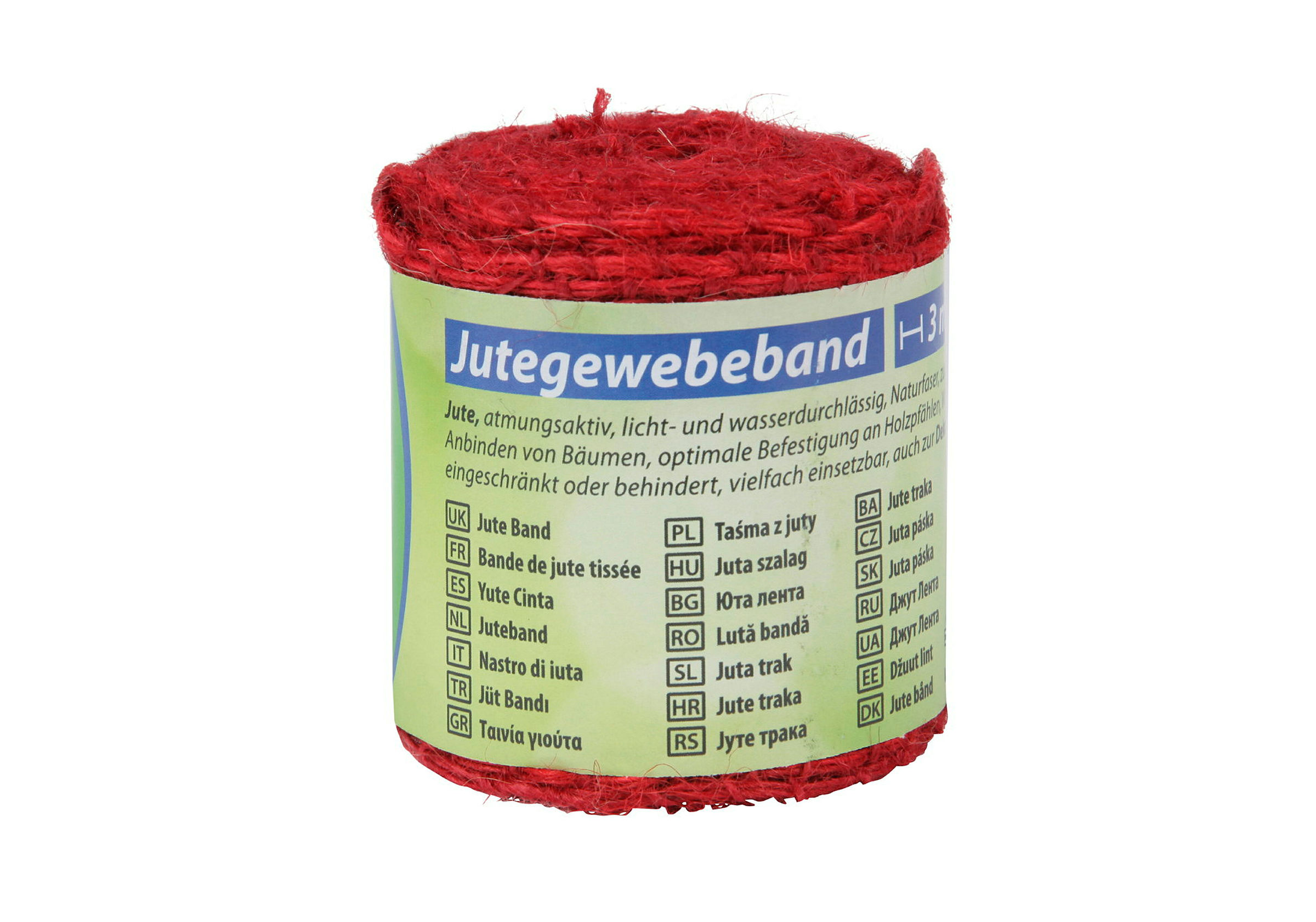 Jutegewebeband Classic, L: 3 m, B: 6 cm, natur
