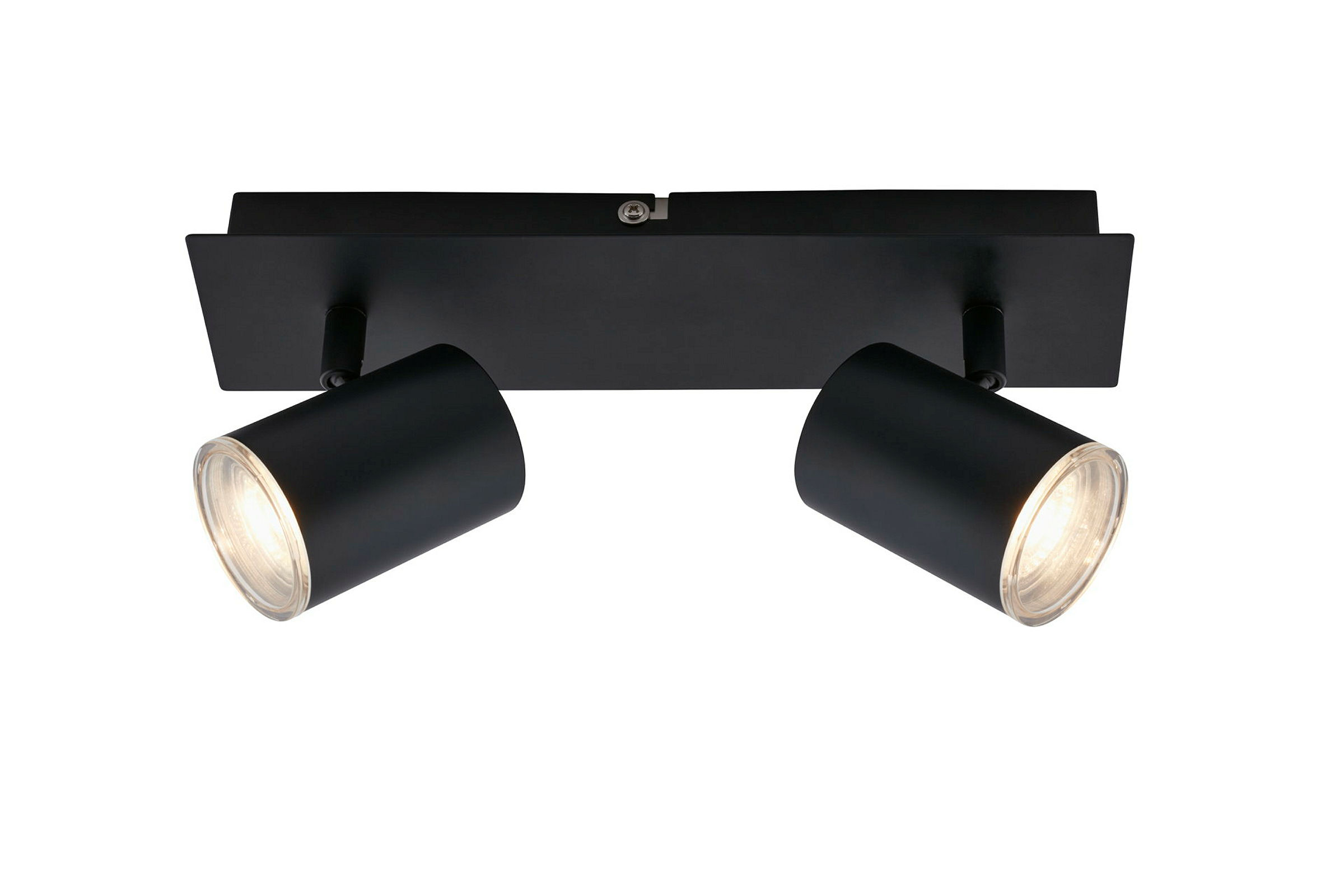 LED Bad Spotleuchte, schwarz, exkl. 2xLED/GU10