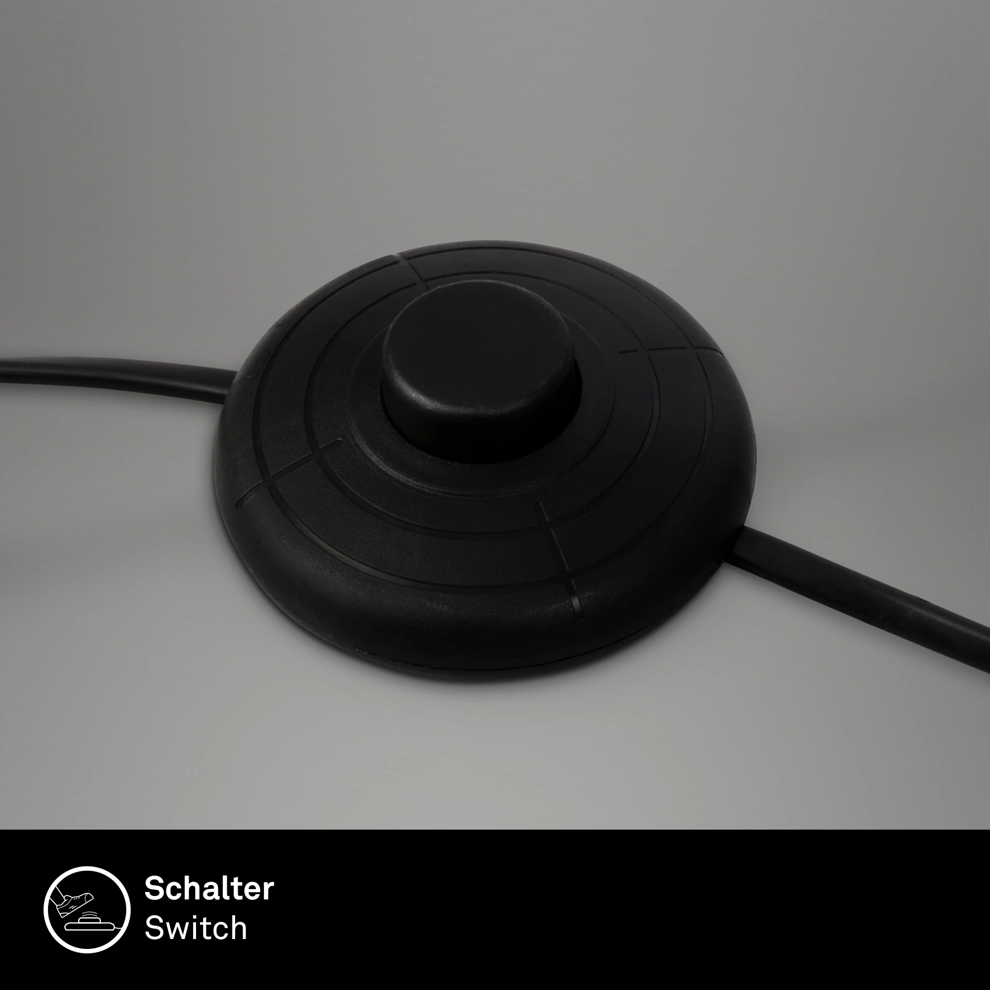 Stehleuchte, schwarz, 1xGU10/max. 9W exkl.