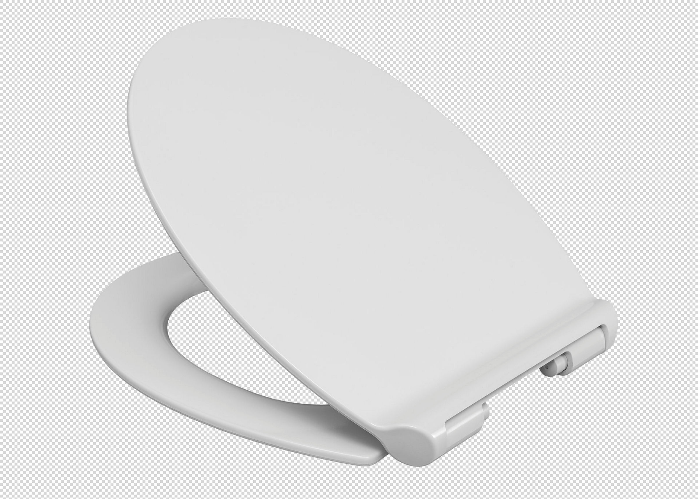 Duroplast WC-Sitz WHITE, PRO 9, mit Absenkautomatik und Schnellverschluss