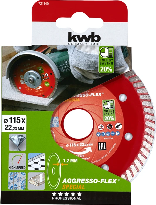 AGGRESSO-FLEX® DIAMANT Du nntrennscheibe, ø 115 mm