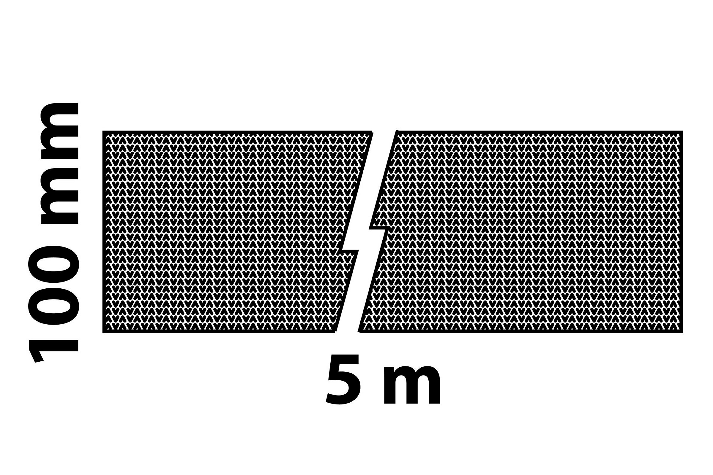 Isolierfilz, 100 mm x 5 m, nicht klebend