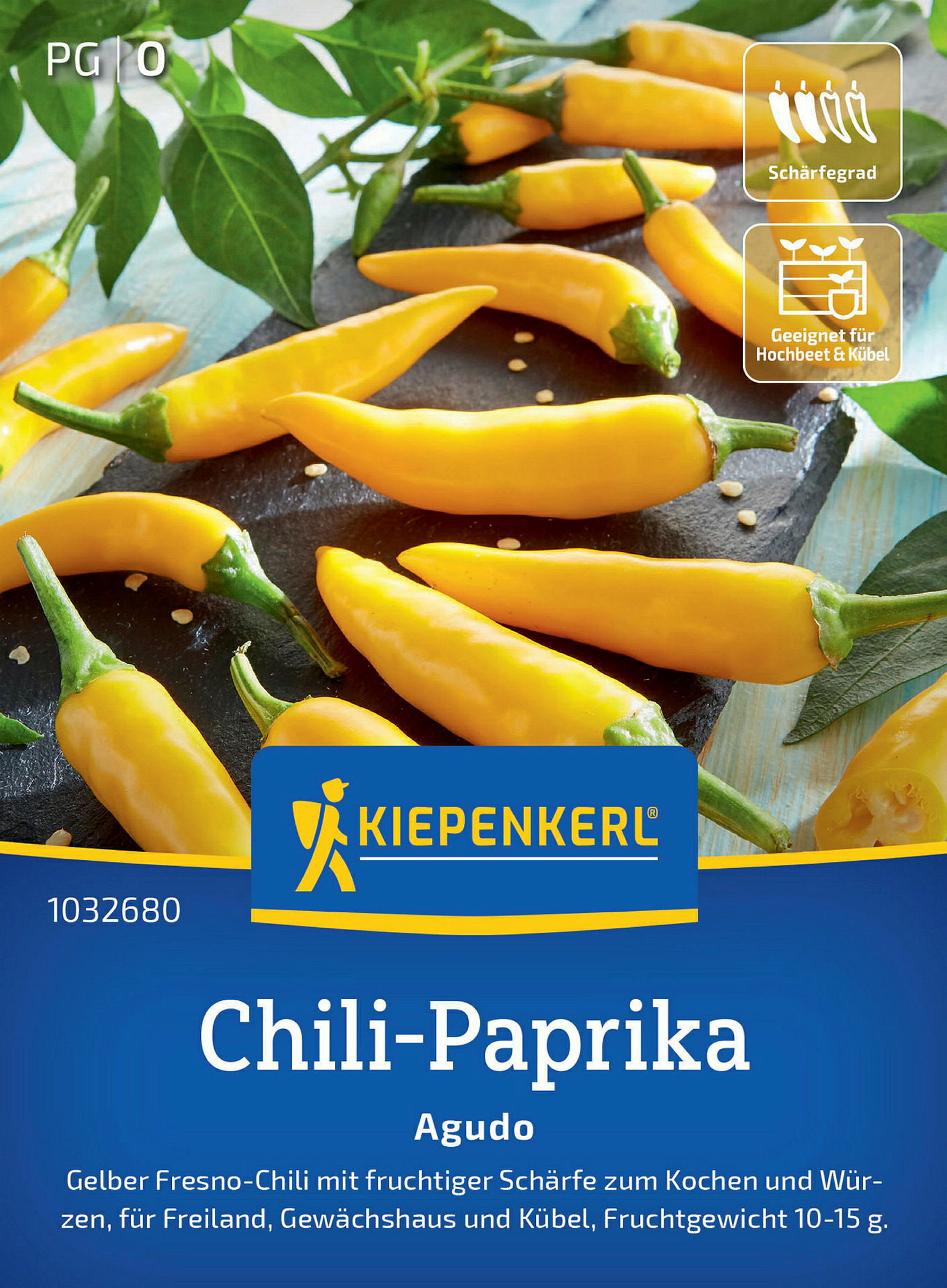 Kiepenkerl Chili-Paprika Agudo, F1
