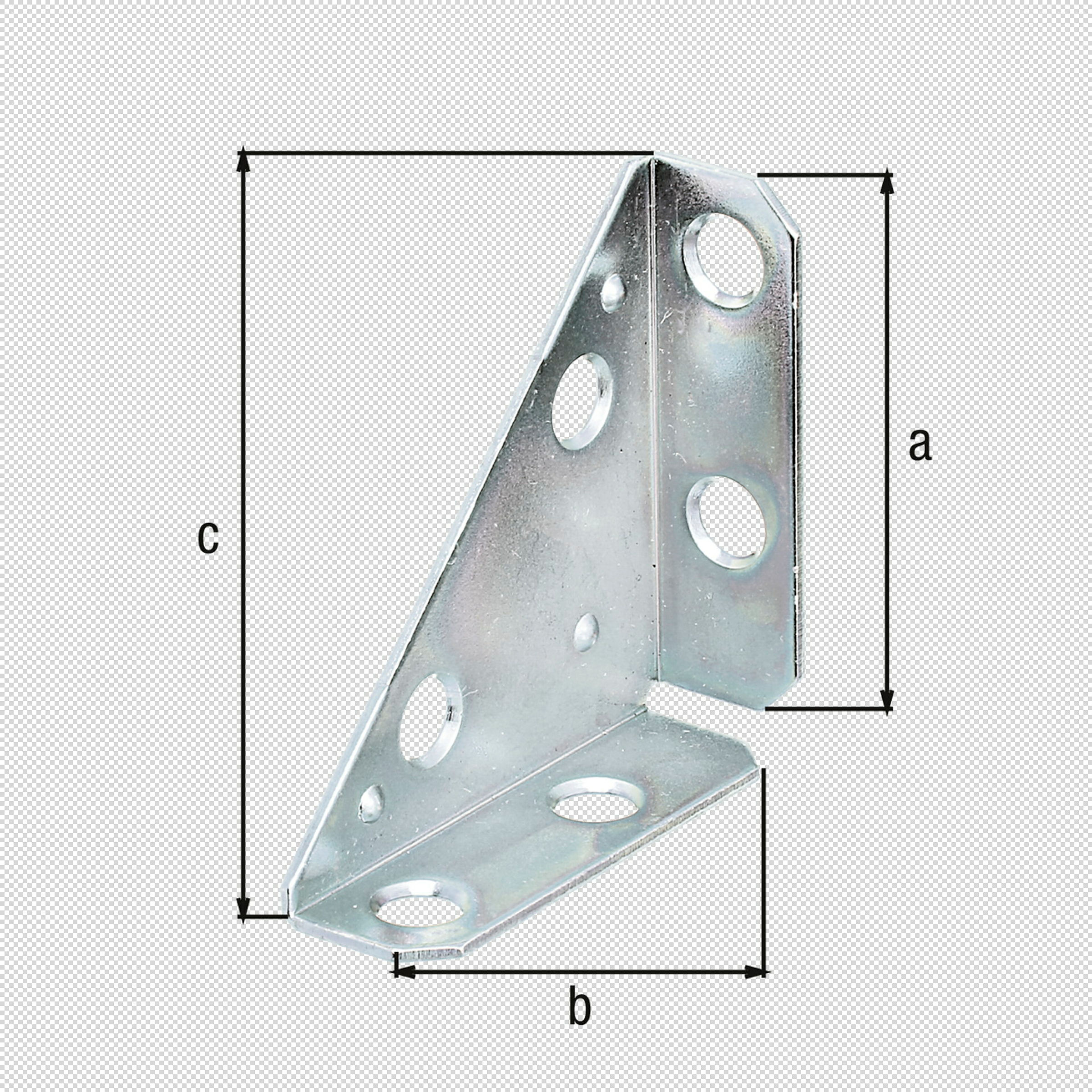 Eckplatte 50x50x70 sendzimirverzinkt