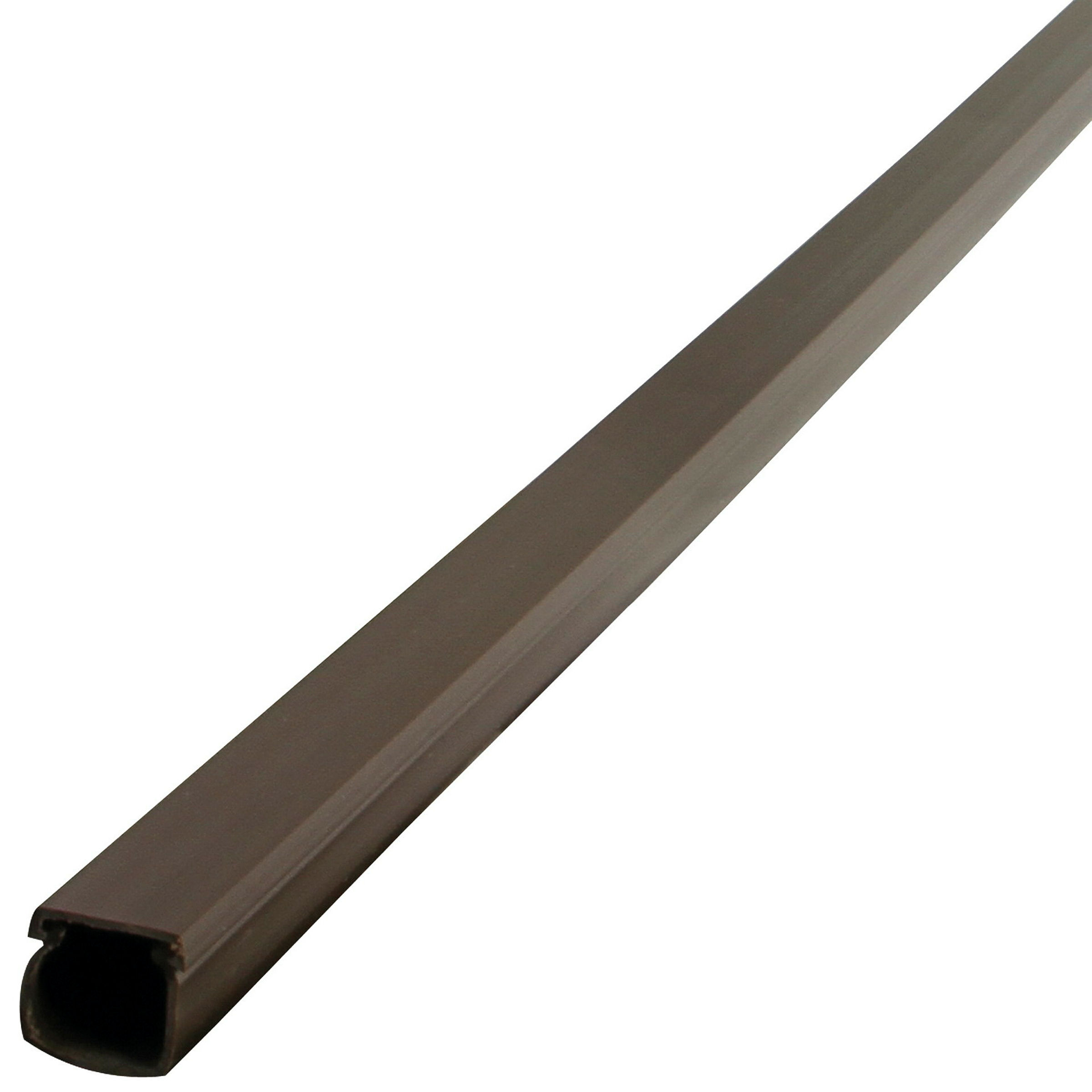 Kunststoffkanal, 15 x 15 mm, 2 m, braun