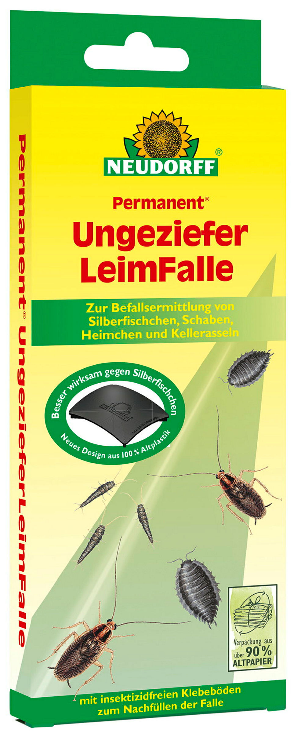 Neudorff PermanentUngezieferLeimFalle, 2 Stück