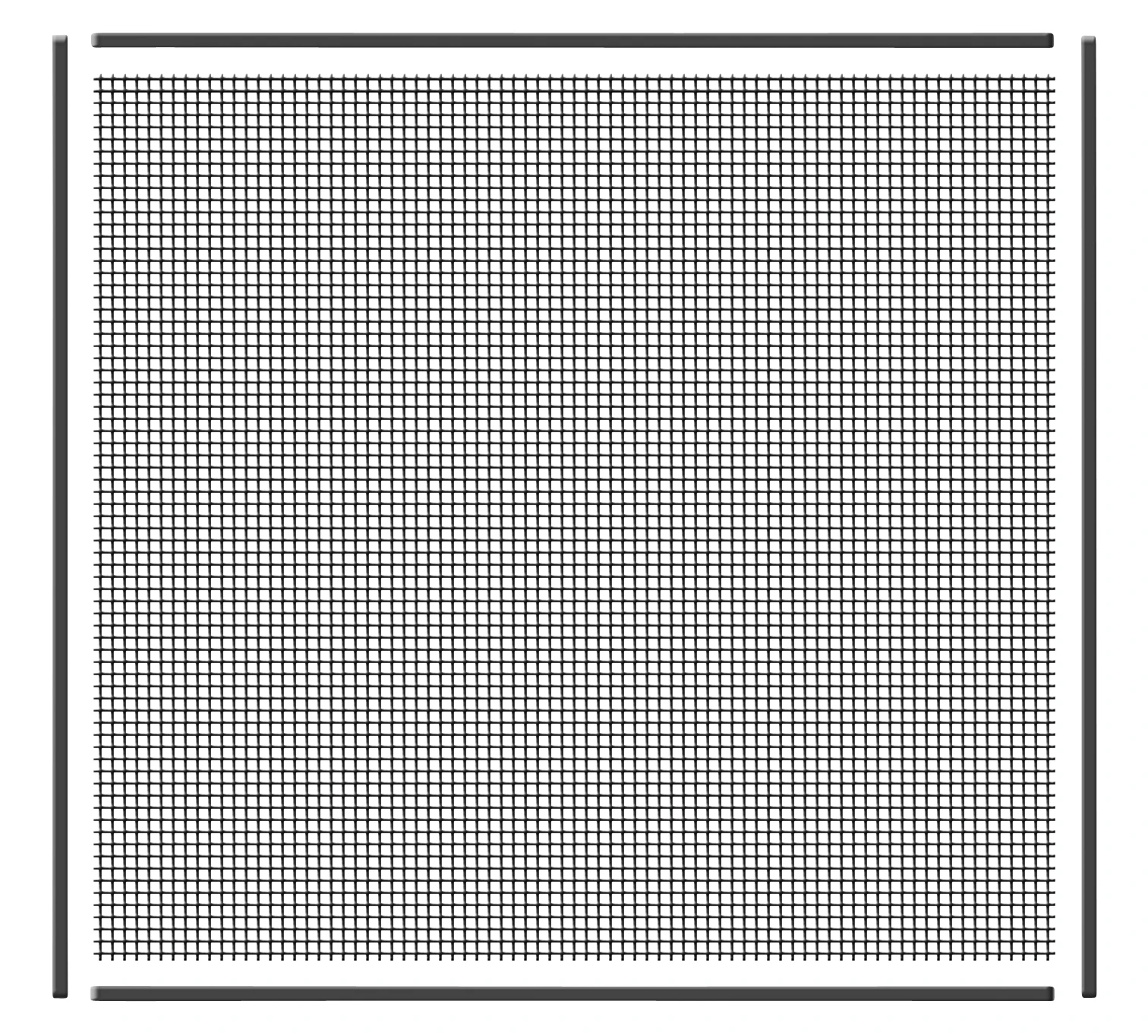 Fliegengitter 100x100cm anthrazit