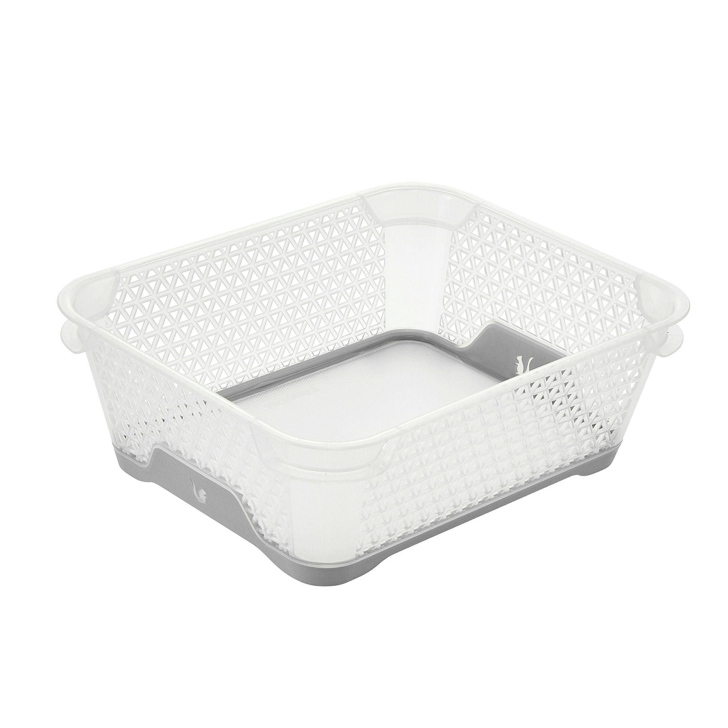 keeeper Stapelkorb, Rutschfest, DIN A6, 20 x 16 x 7 cm, Jonas, Nordic Grey