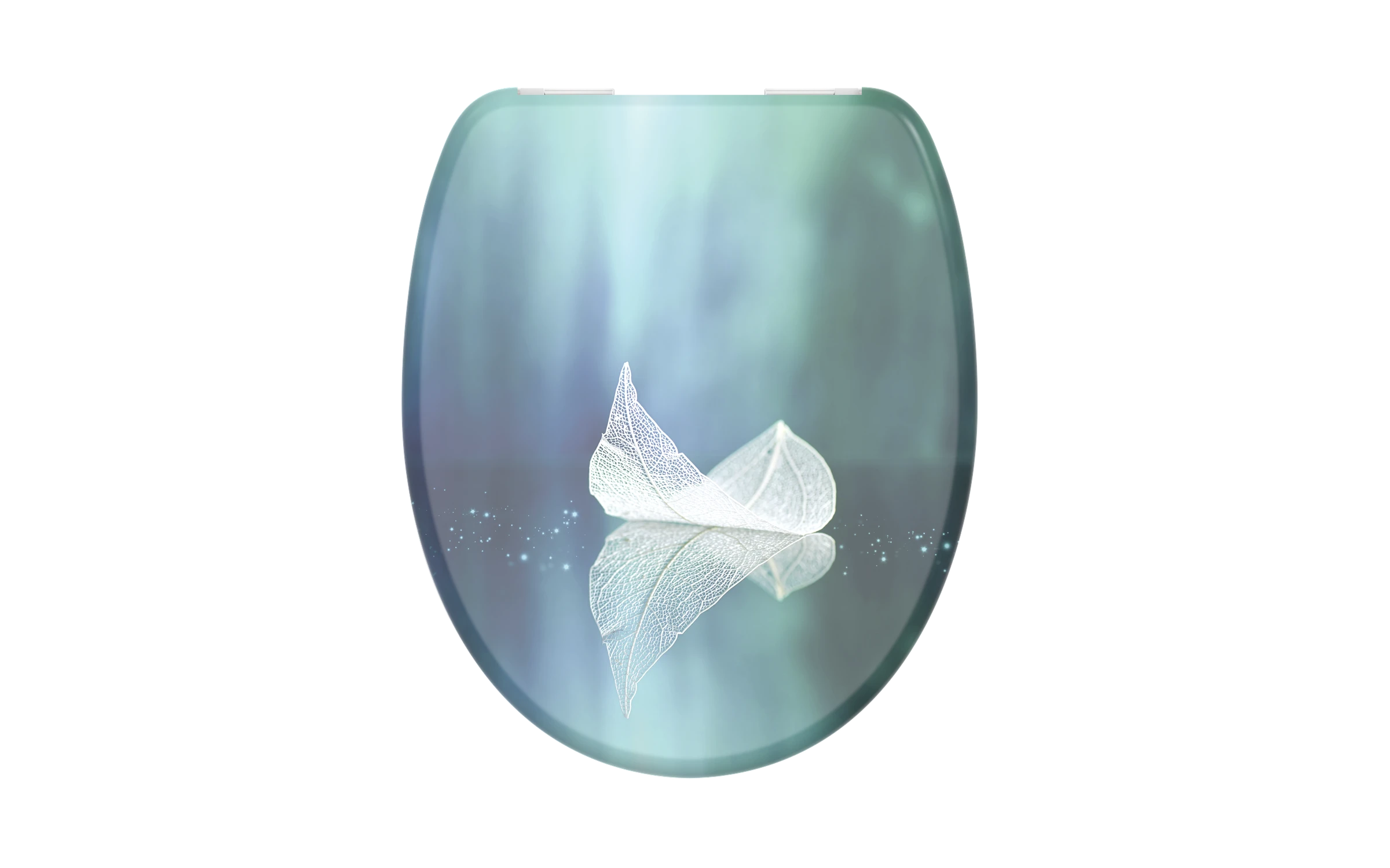 Duroplast WC-Sitz FALLEN LEAF, mit Absenkautomatik