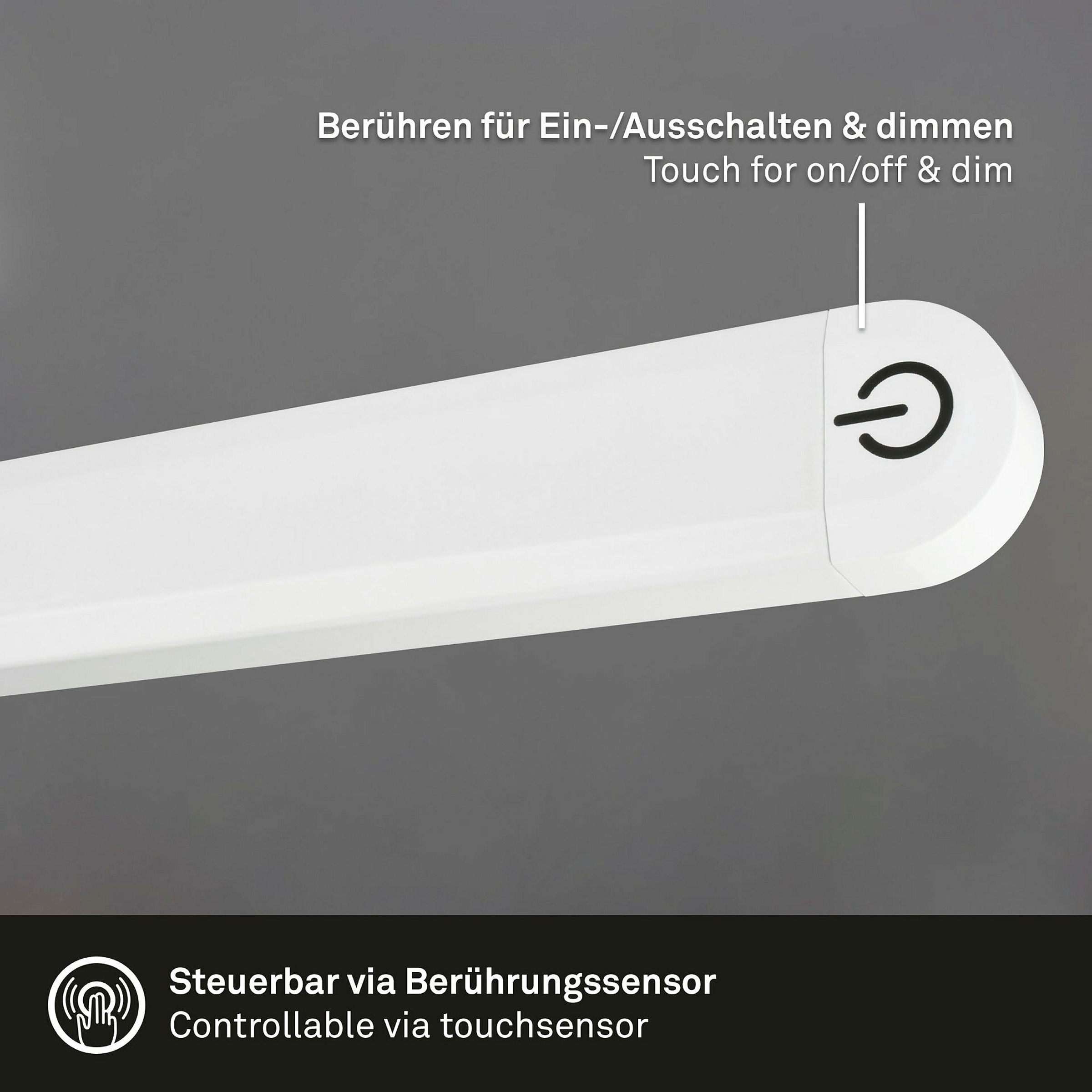 LED Tischleuchte, weiß, 1xLED-Platine/6W