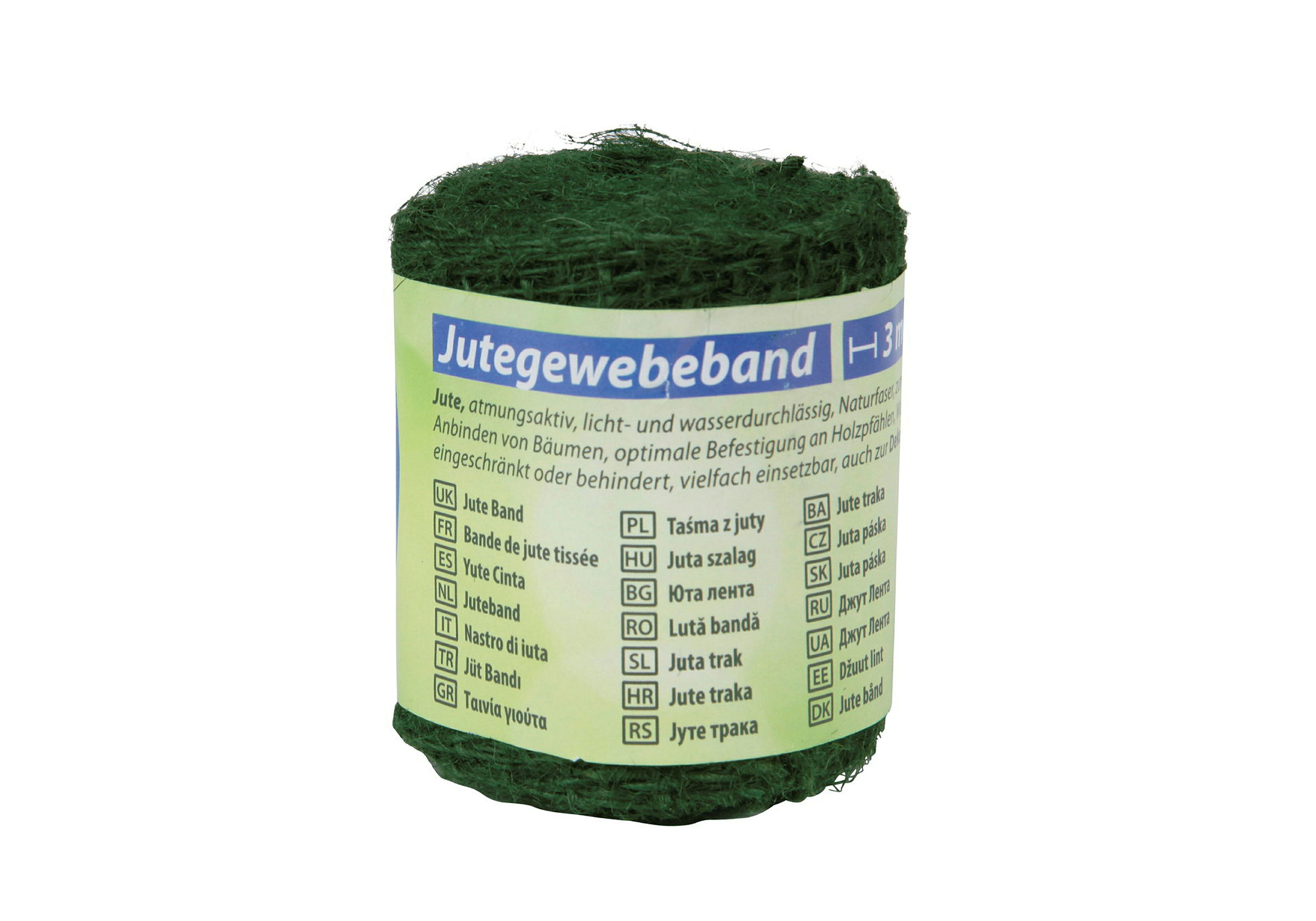 Jutegewebeband Classic, L: 3 m, B: 6 cm, natur