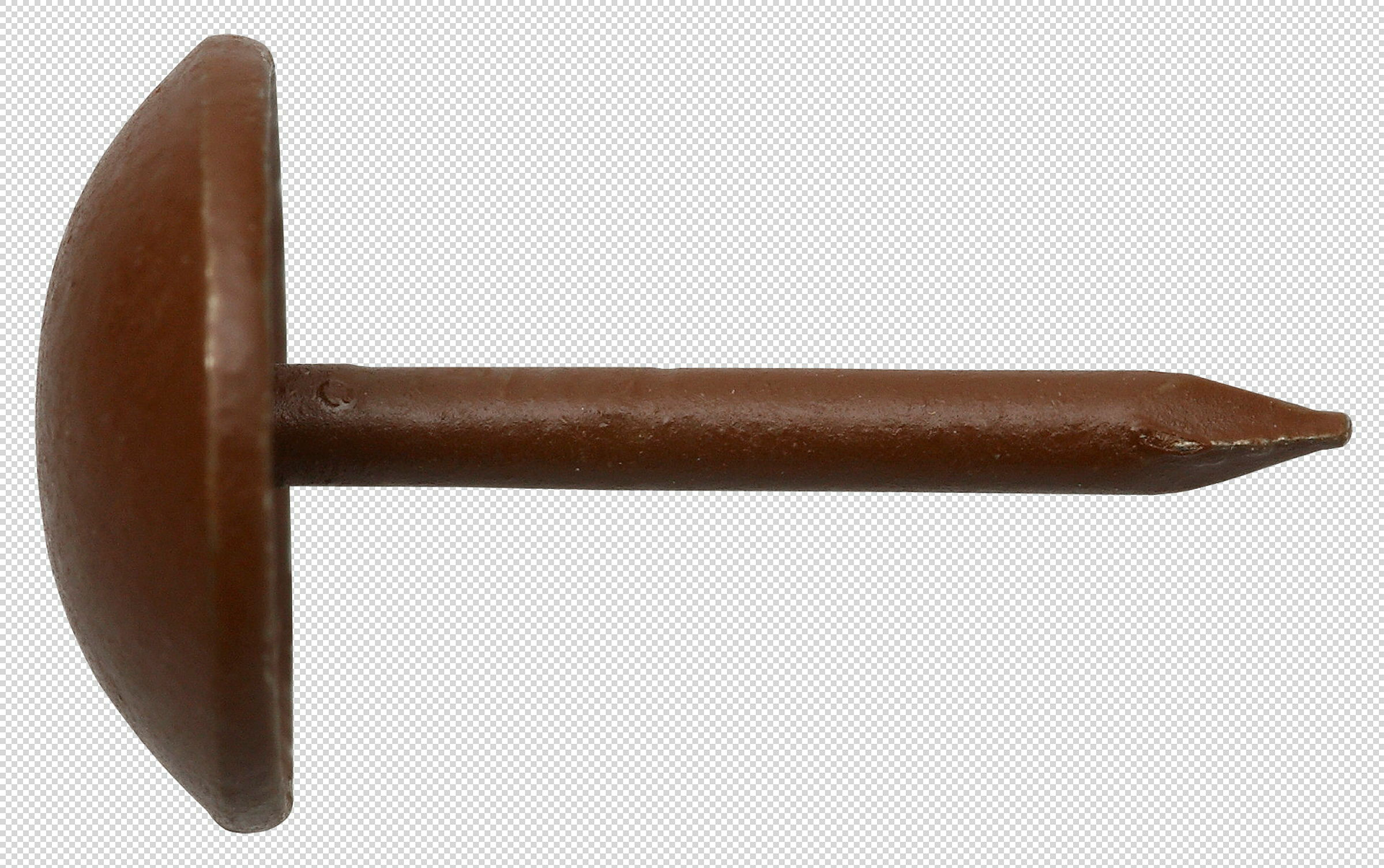 Polsternagel 9,0 x 13, Stahl braun