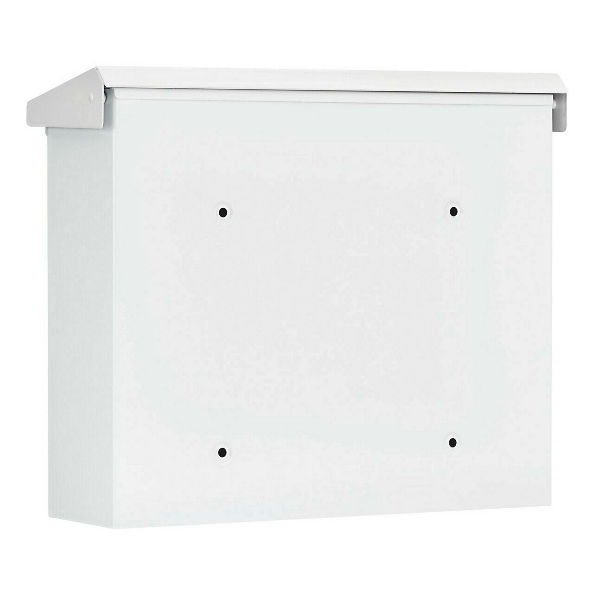 Briefkasten Stahl-lackiert Journal 5867 W weiss