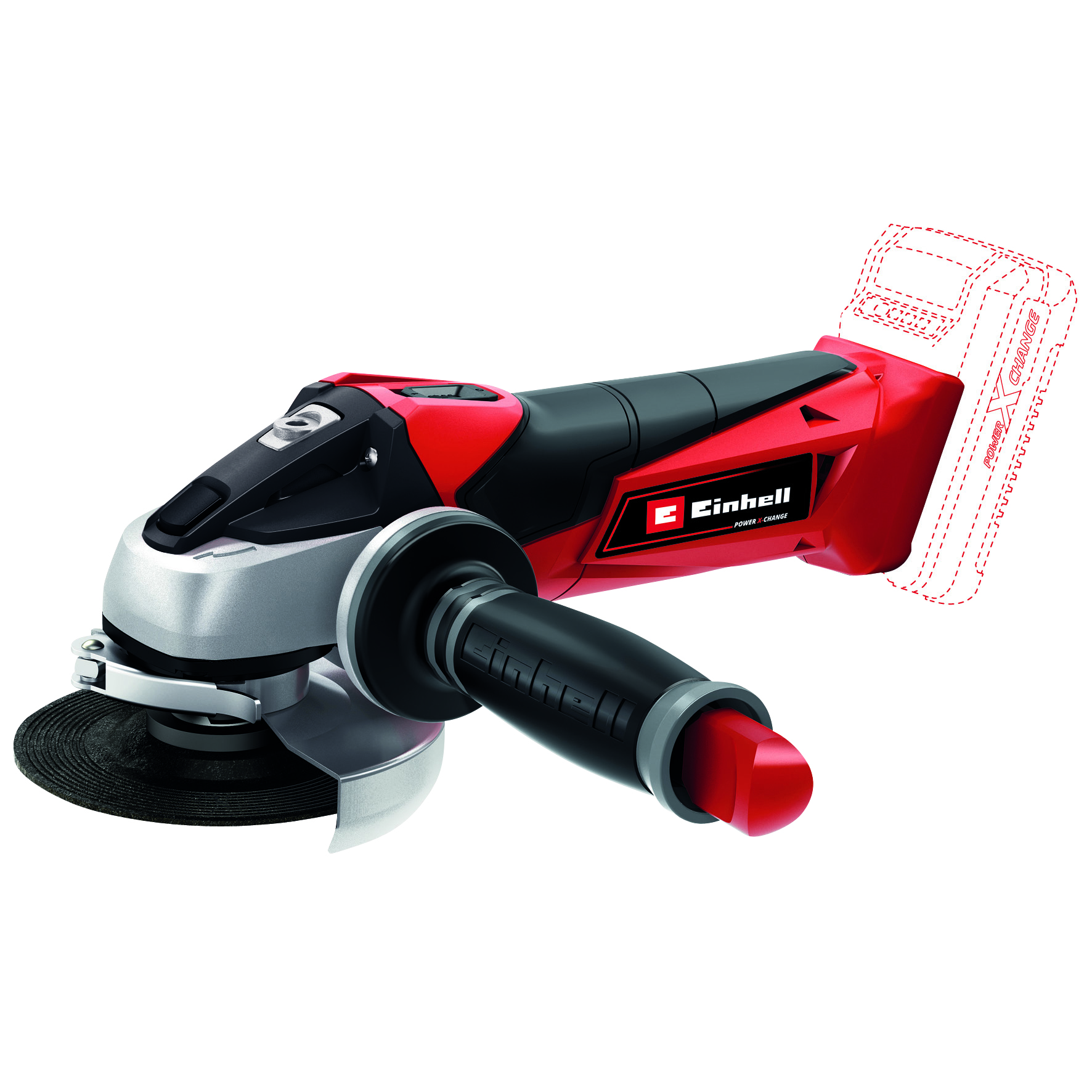 Einhell Expert TE-AG 18/115 Li-Solo Akku-Winkelschleifer