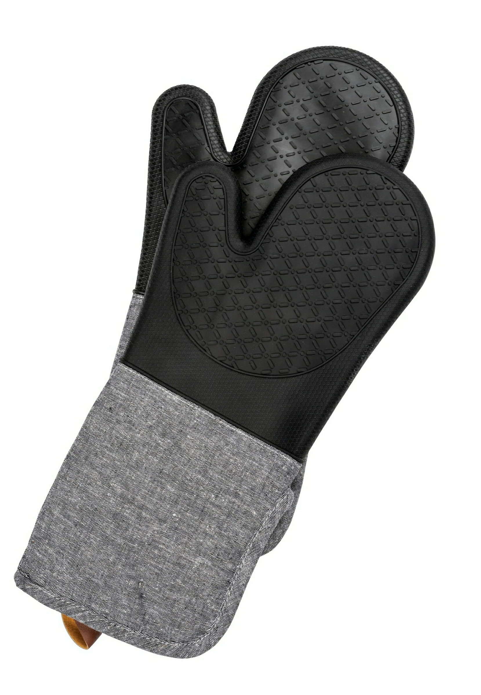 Topfhandschuhe Ada Silikon schw. 2er BO