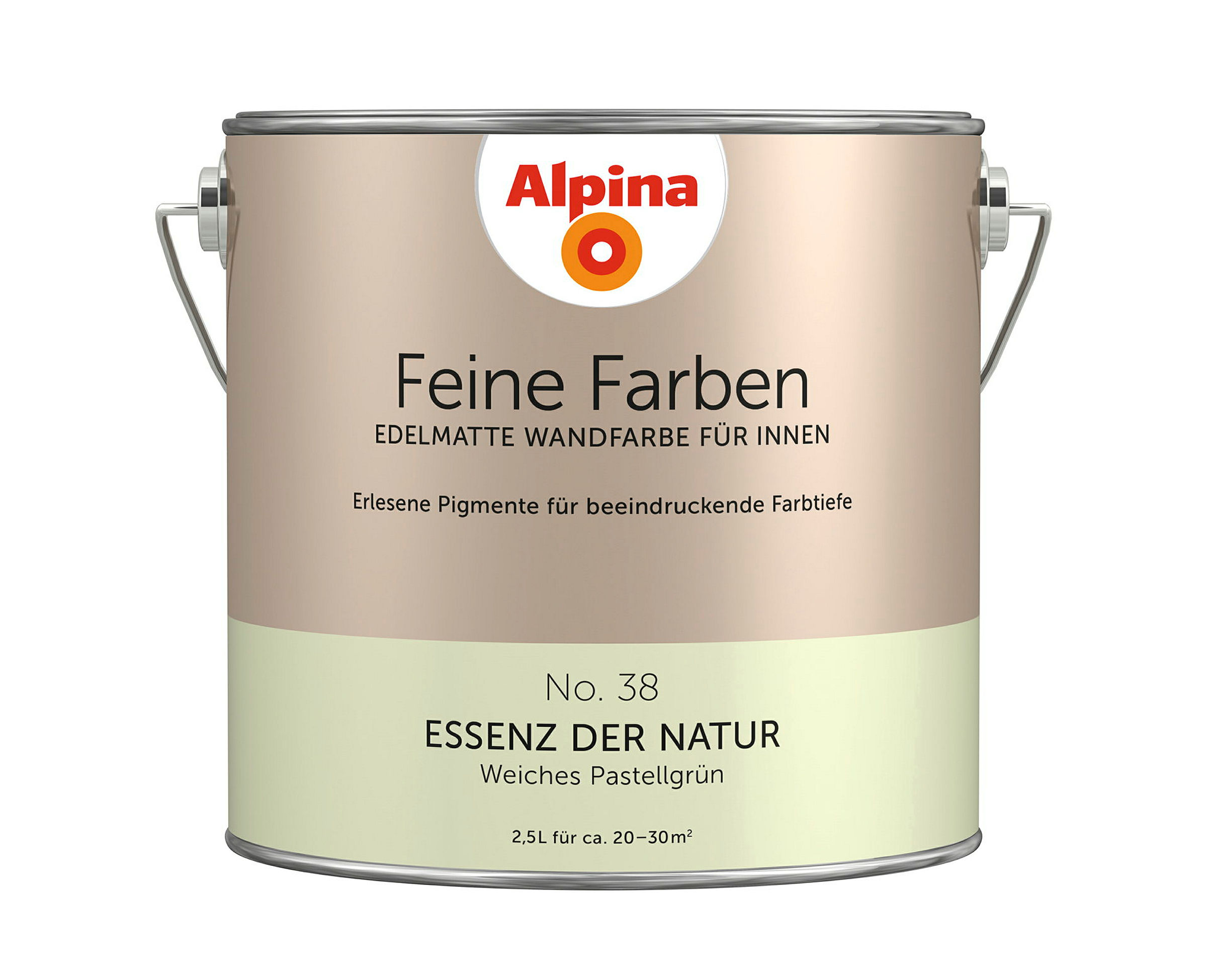 Alpina Feine Farben No. 38 Essenz der Natur edelmatt 2,5 Liter