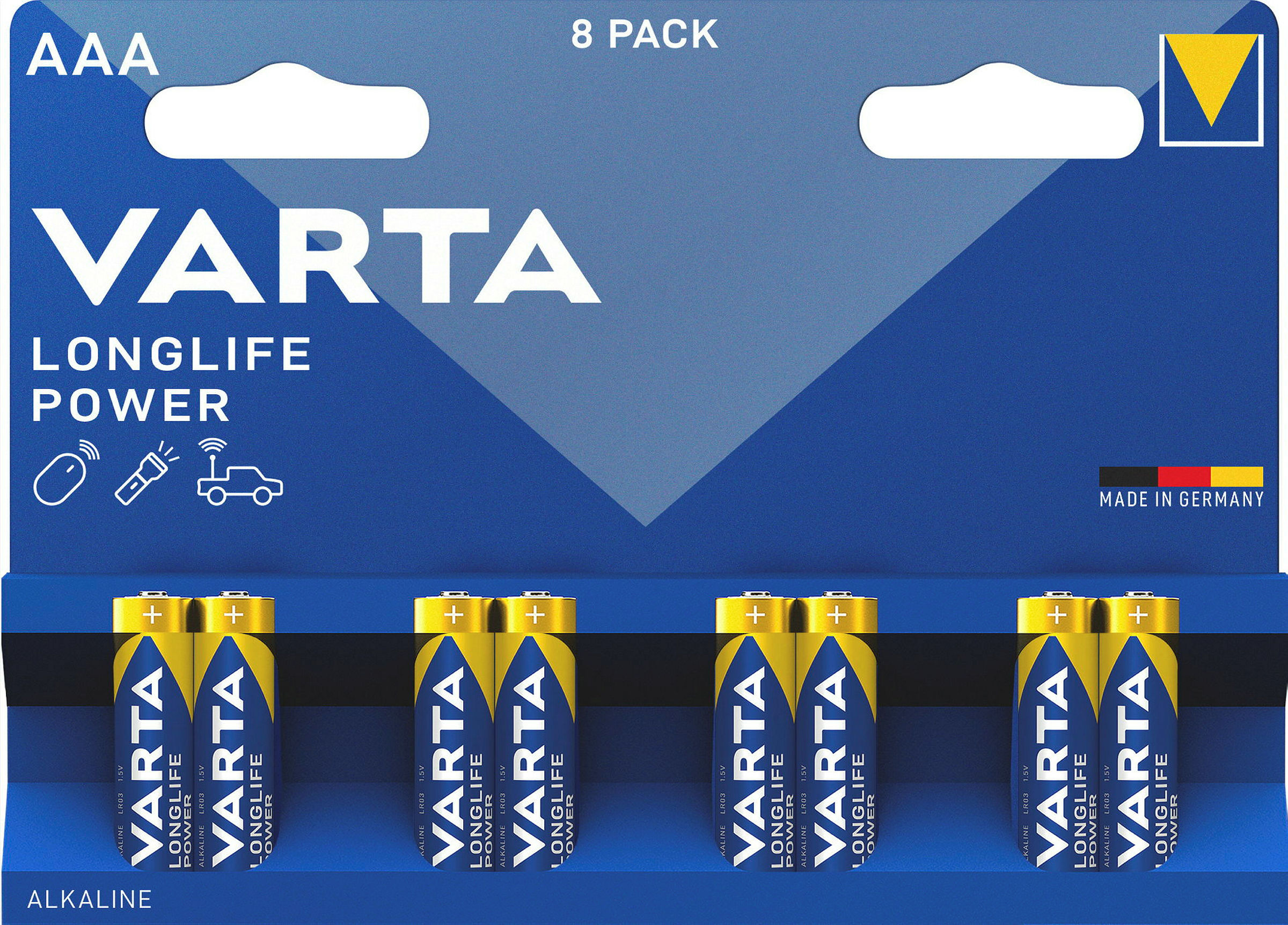 VARTA LONGLIFE Power AAA Blister 8