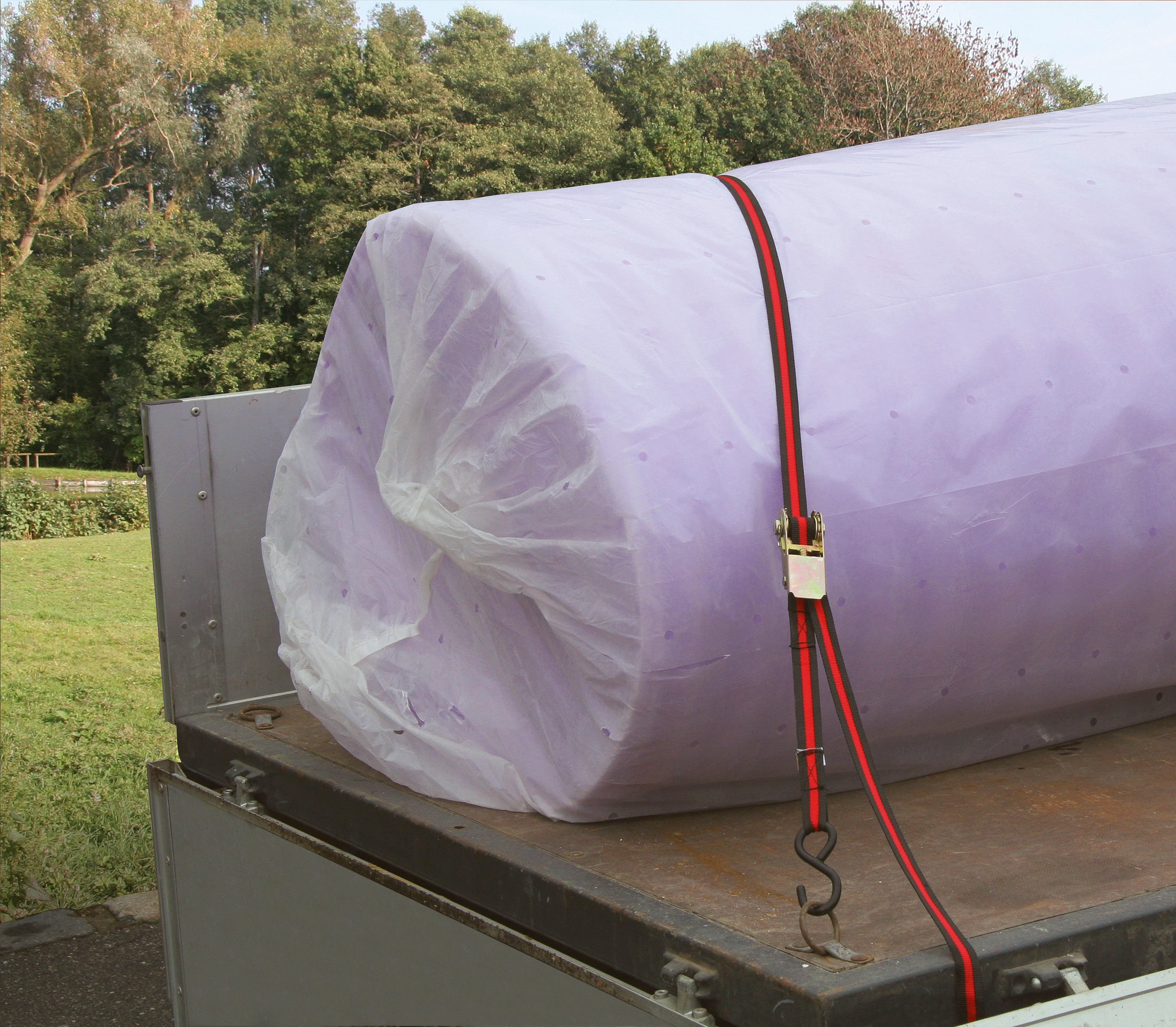 Ratschenzurrgurt zweiteilig 25mm x 5m, zul. Zugkraft 250kg