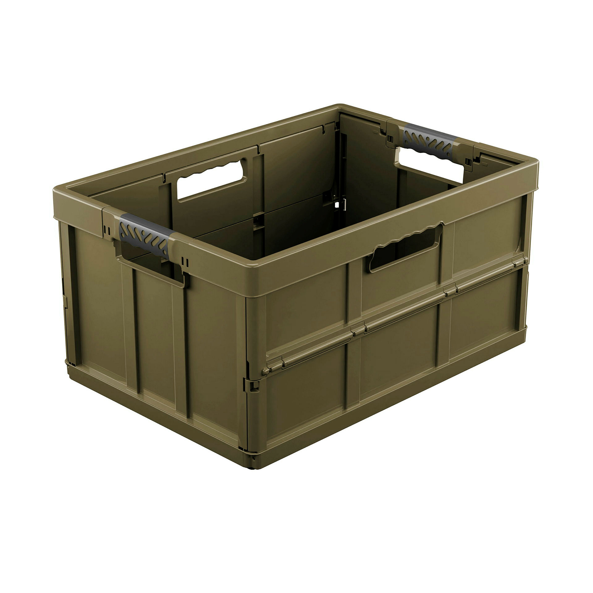 keeeper benno Profi-Klappbox, 45 l, 54 x 37 x 27,5 cm, 45 l, Olive