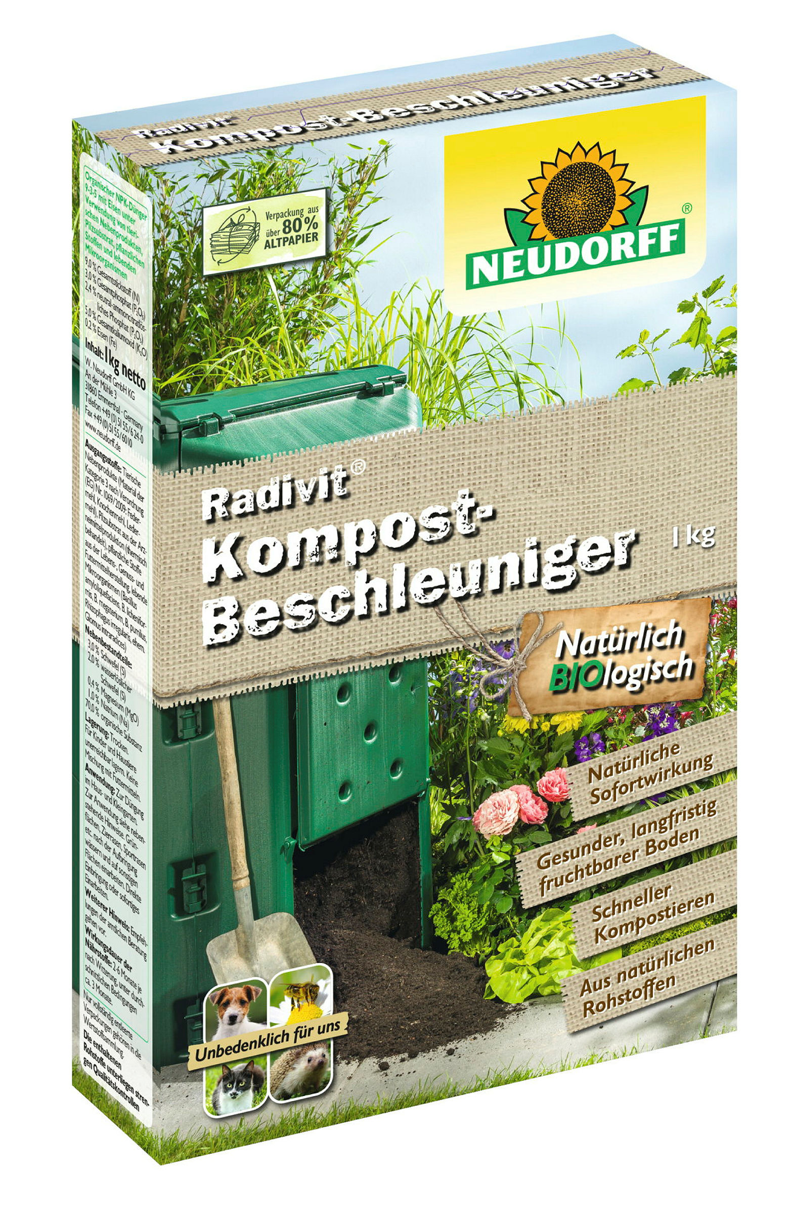 Neudorff Radivit Kompost-Beschleuniger, 1 kg