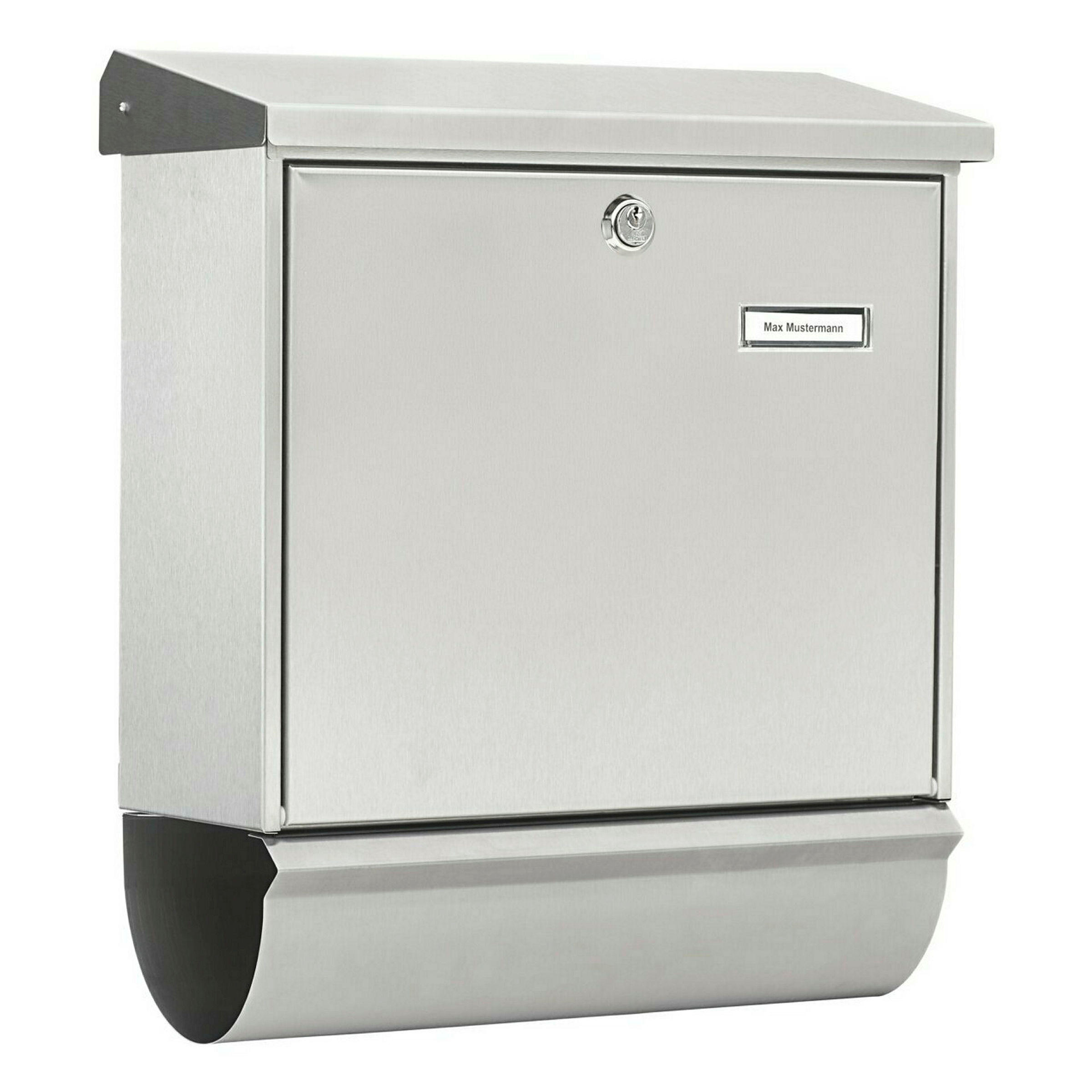 Edelstahl-Briefkasten Comfort-Set 39130 Ni