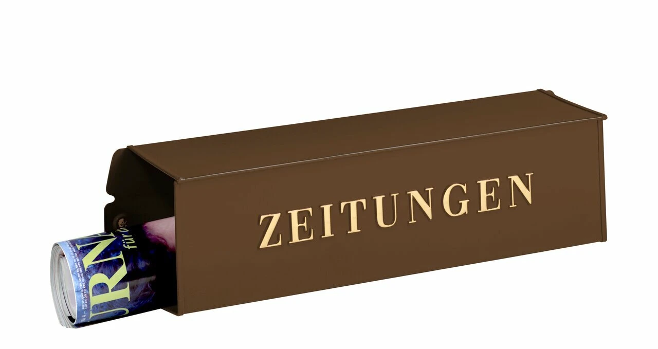Zeitungsbox 808K kupfer-metallic