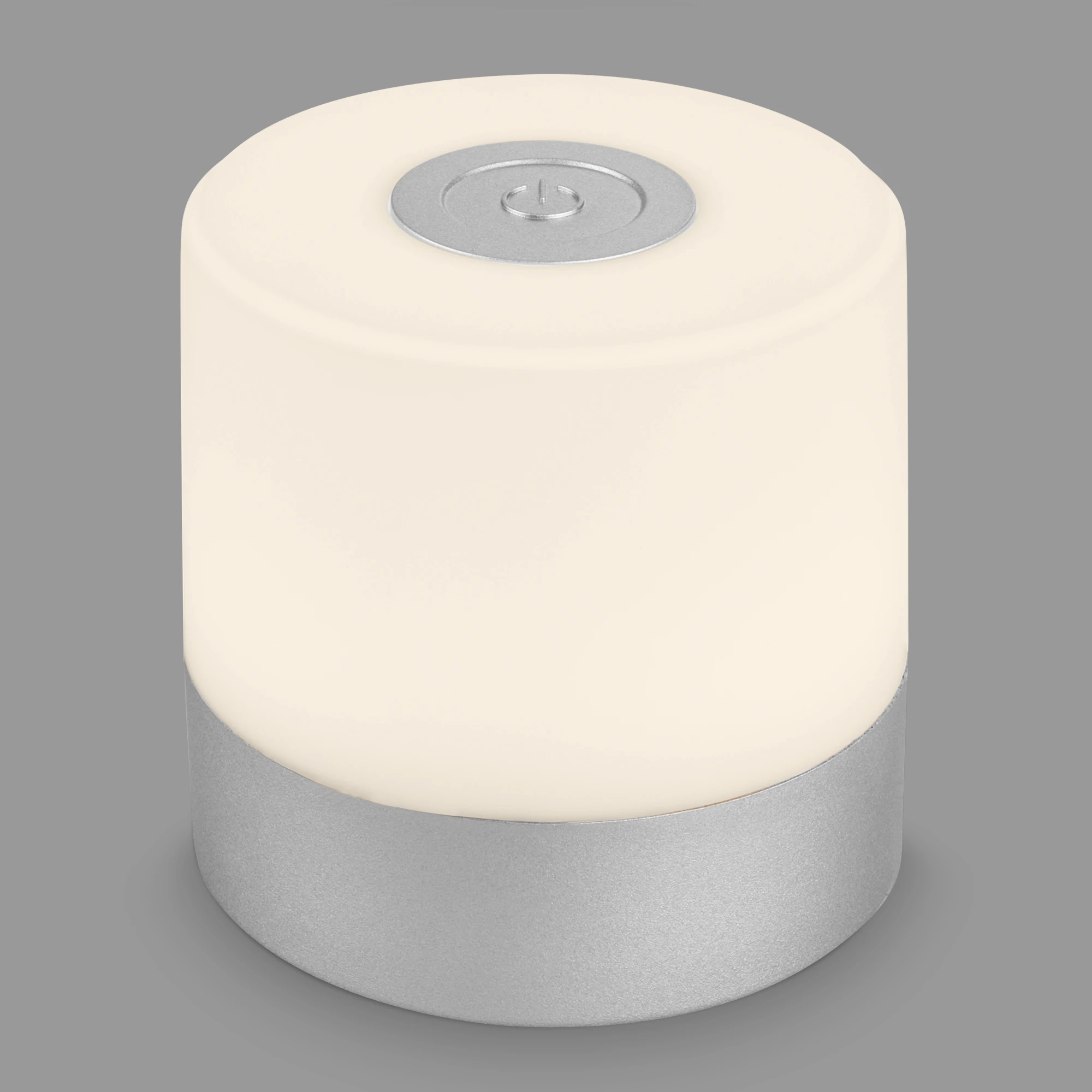 SMAL Akku LED Tischleuchte, Chrom-matt, 1xLED/2W